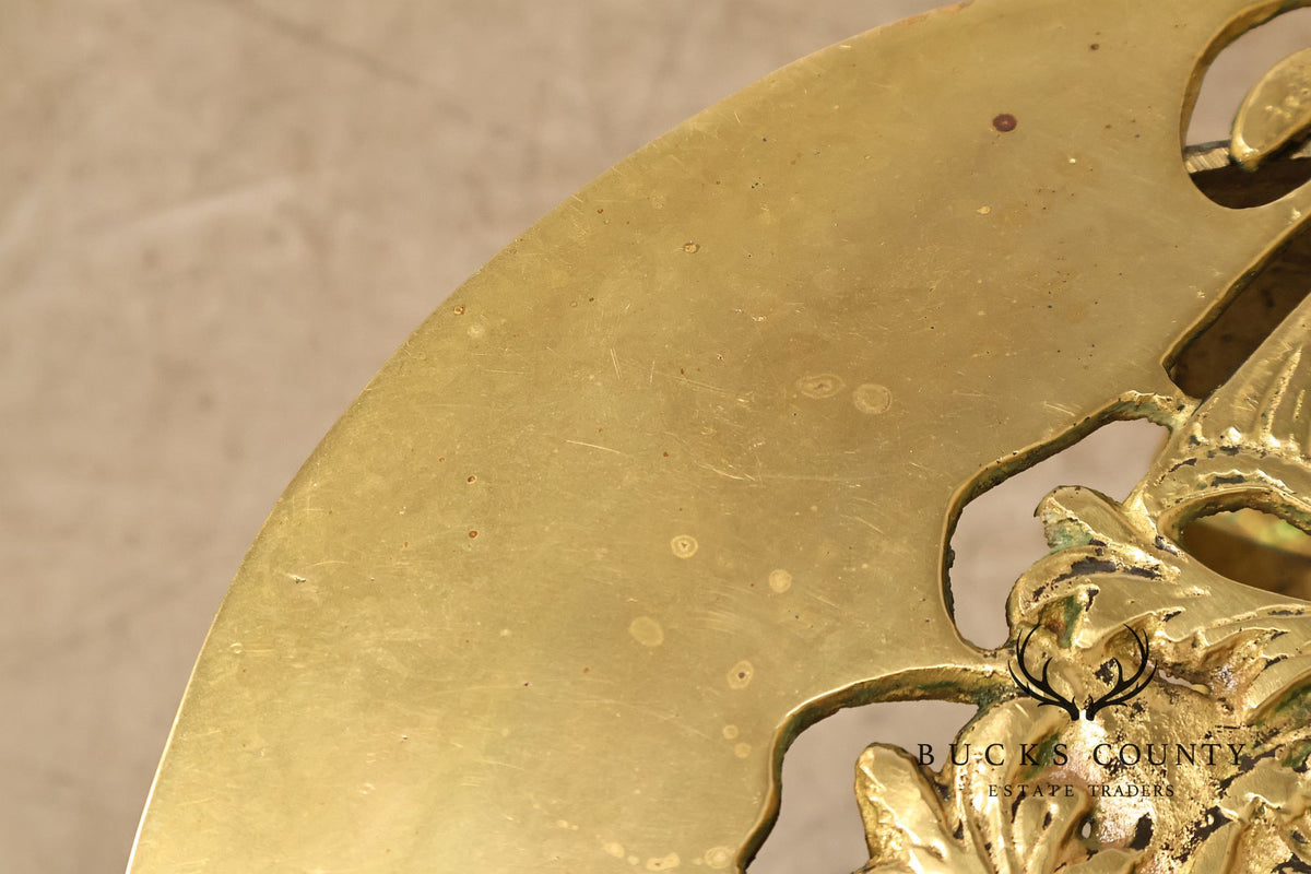Vintage Brass Trivet Stand