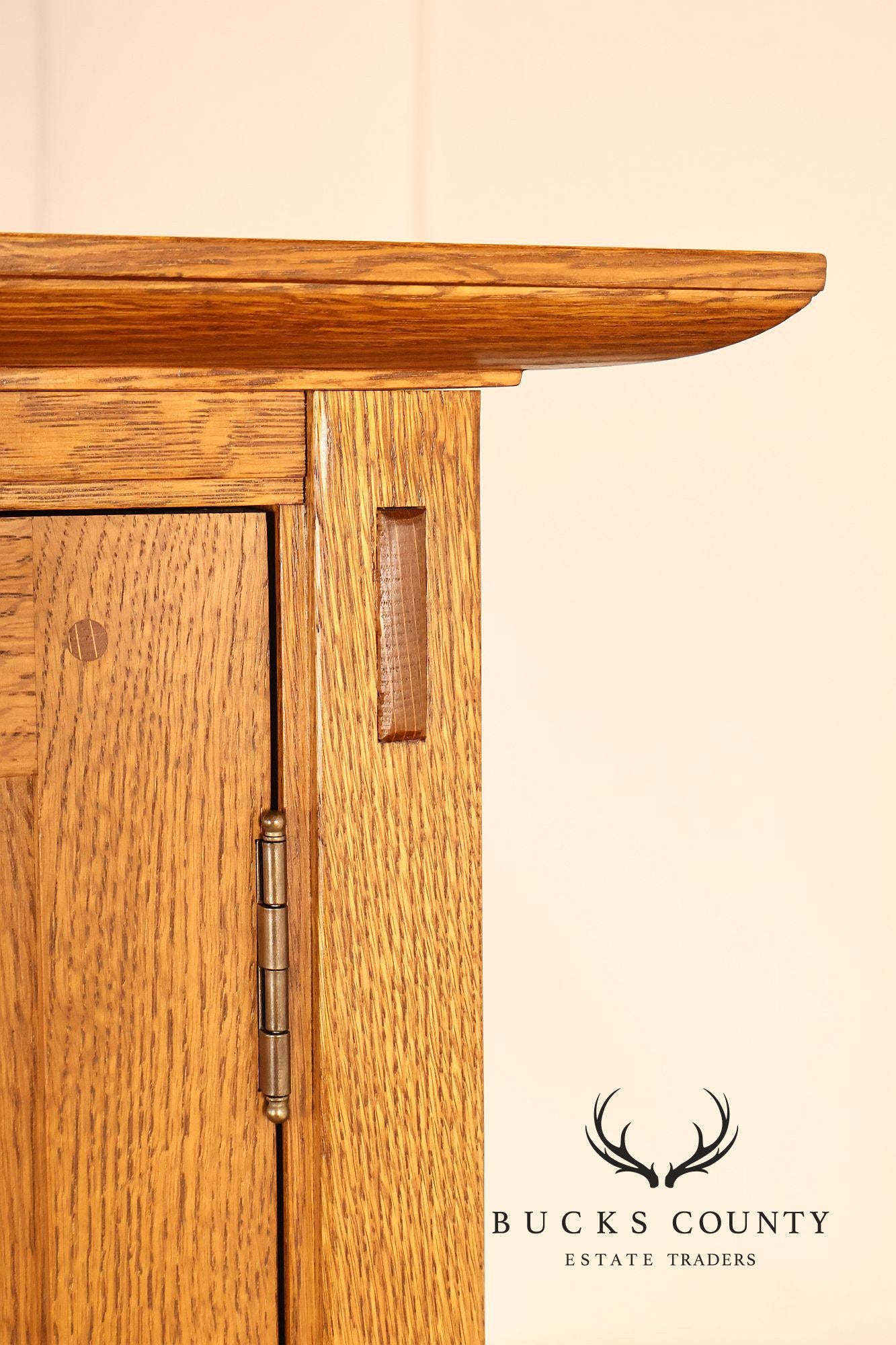 Stickley Mission Collection Oak Entertainment Armoire