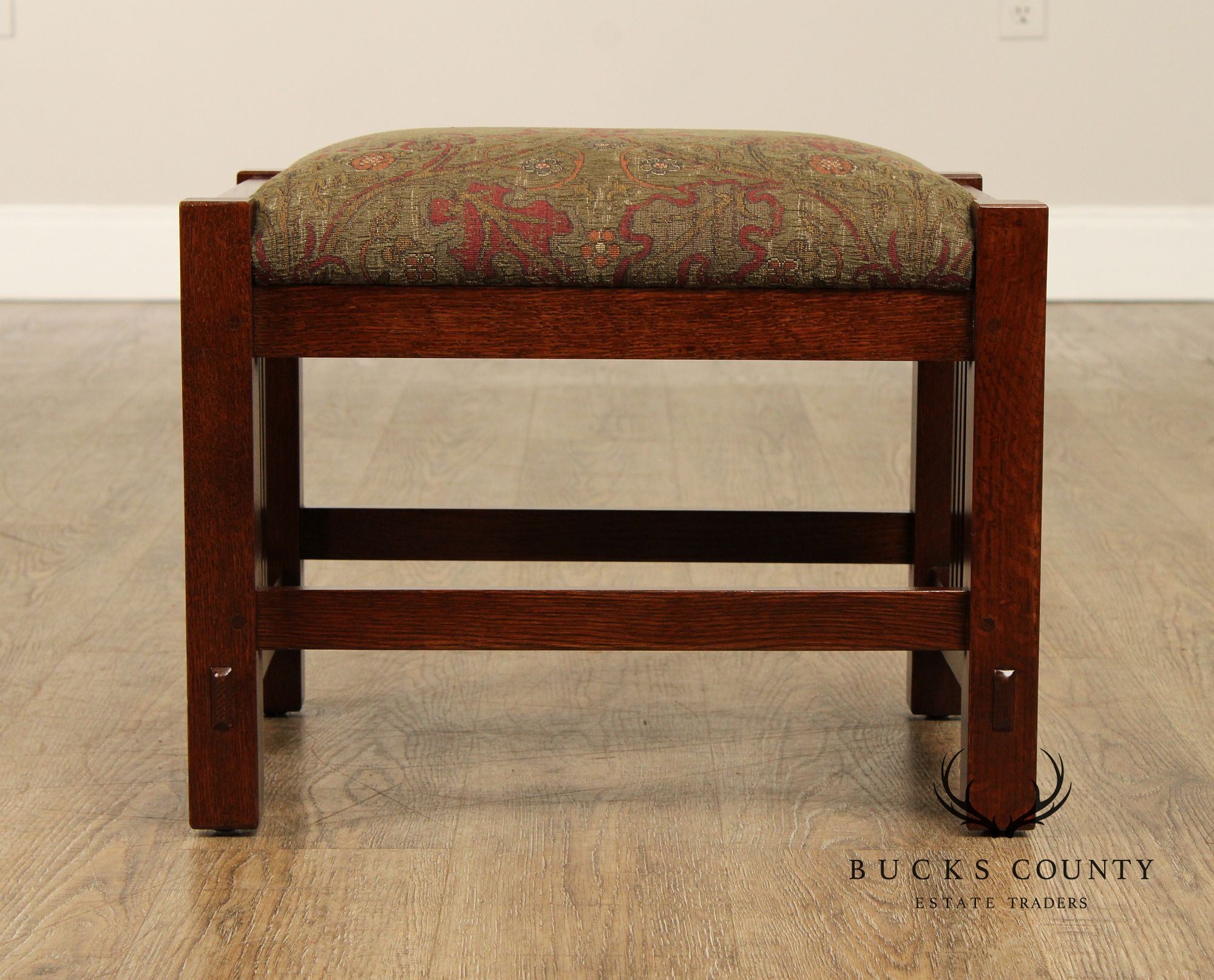 Stickley Mission Collection Oak Footstool