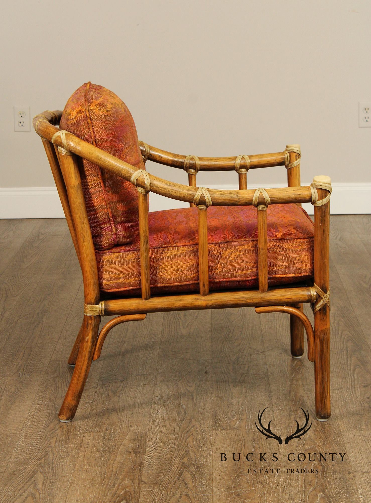 McGuire Vintage Bamboo Armchair