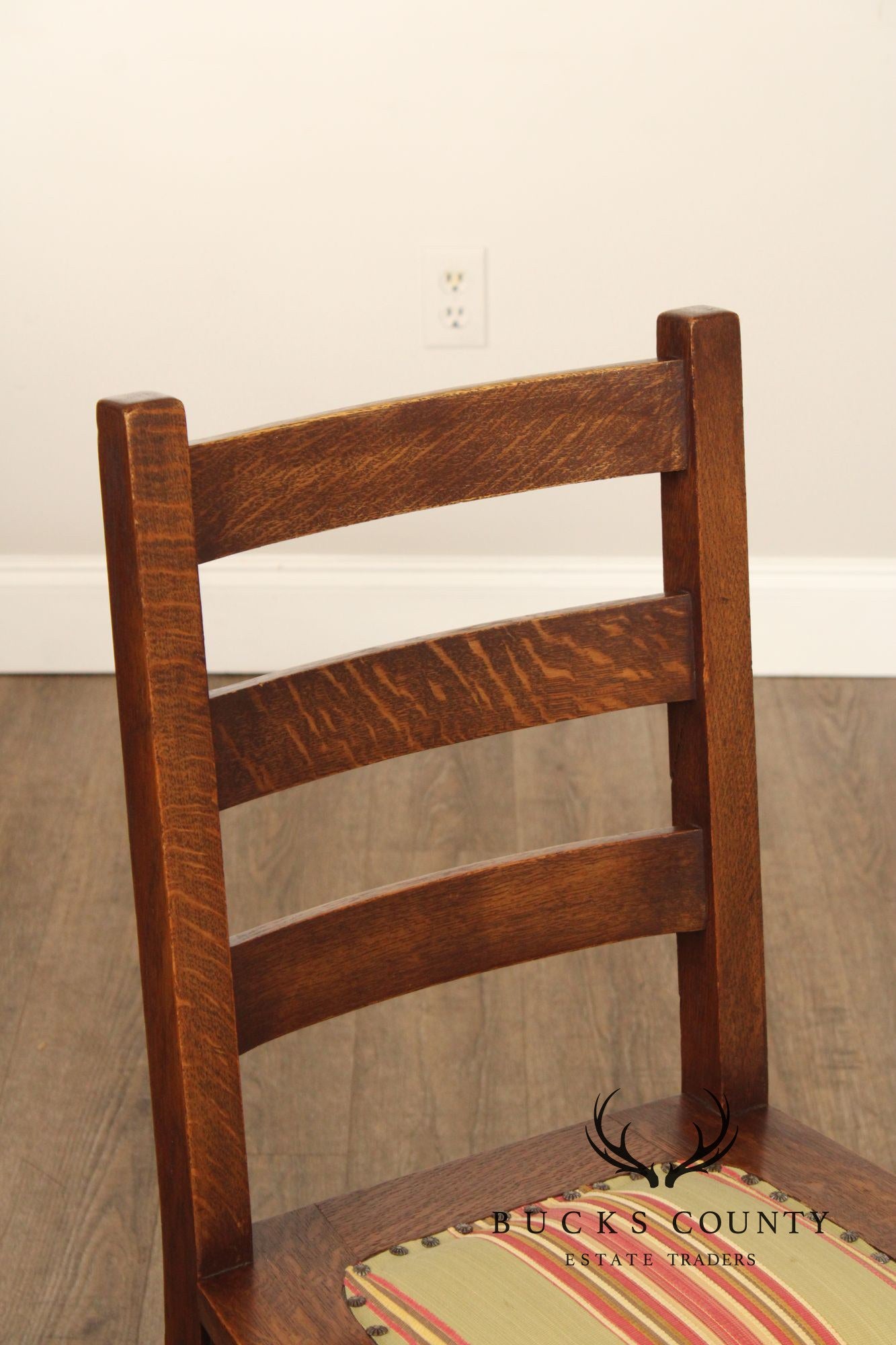 Antique Mission Oak Side Chair