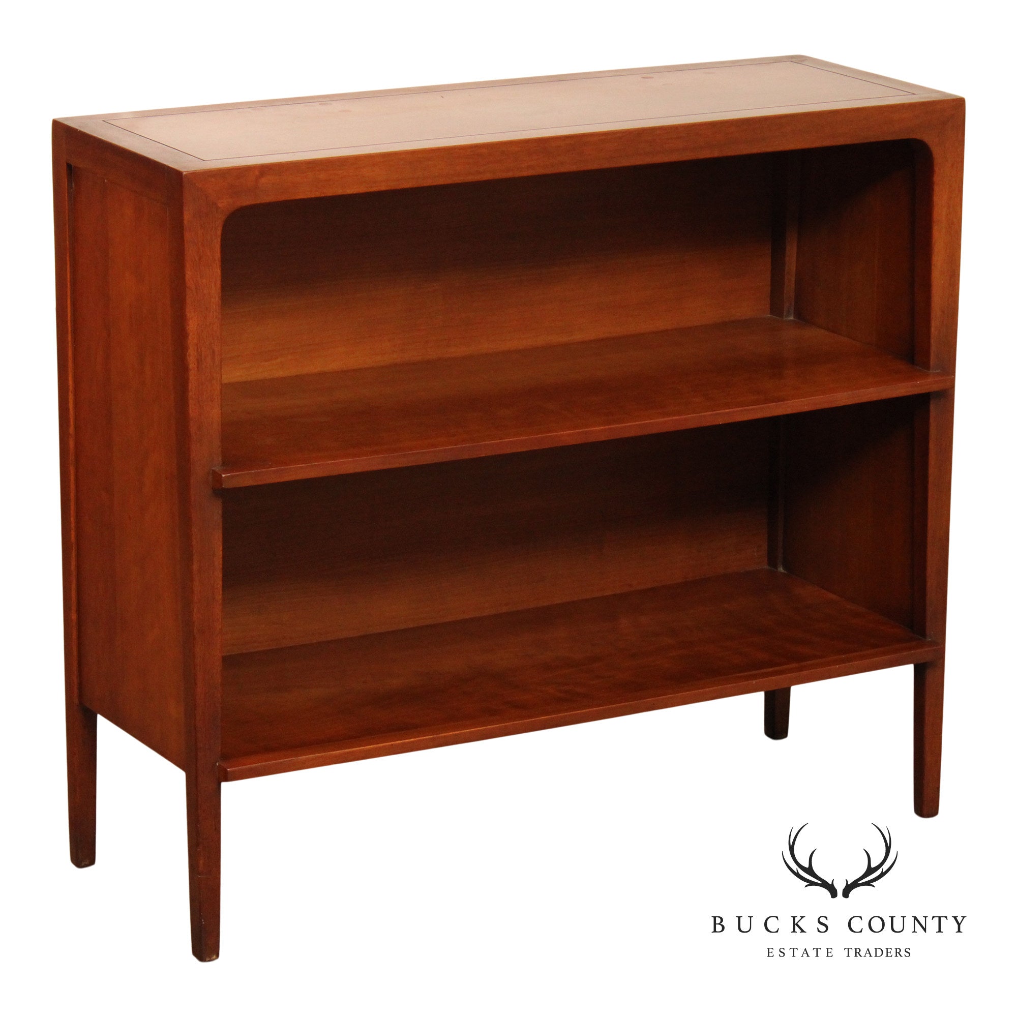 John Van Koert for Drexel Mid Century Modern Open Bookcase