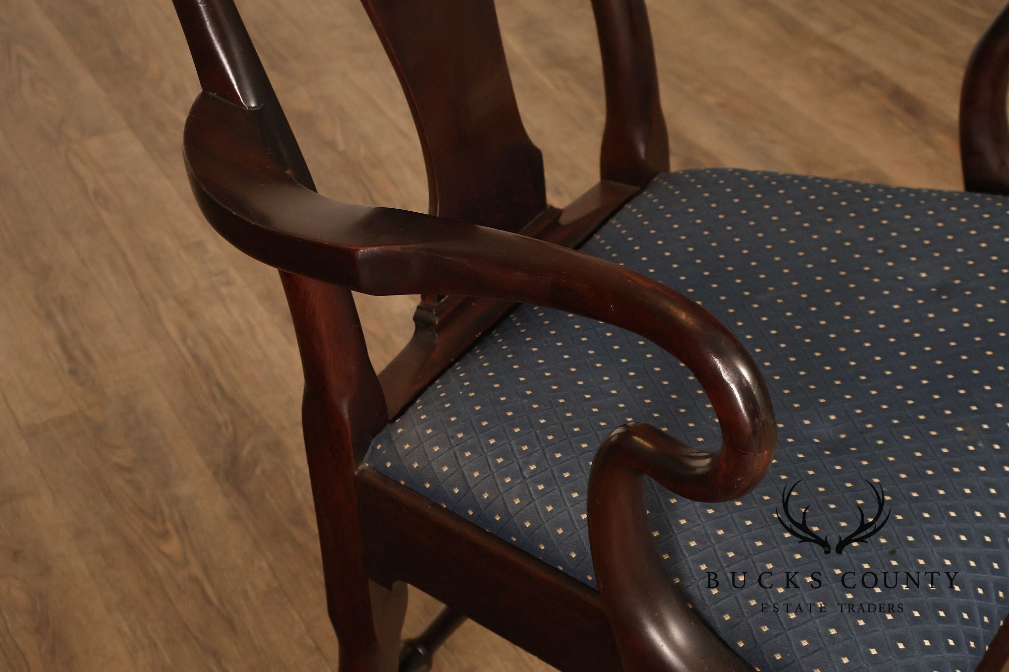 Stickley Colonial Williamsburg Set of Six Mahogany Dining Chairs
