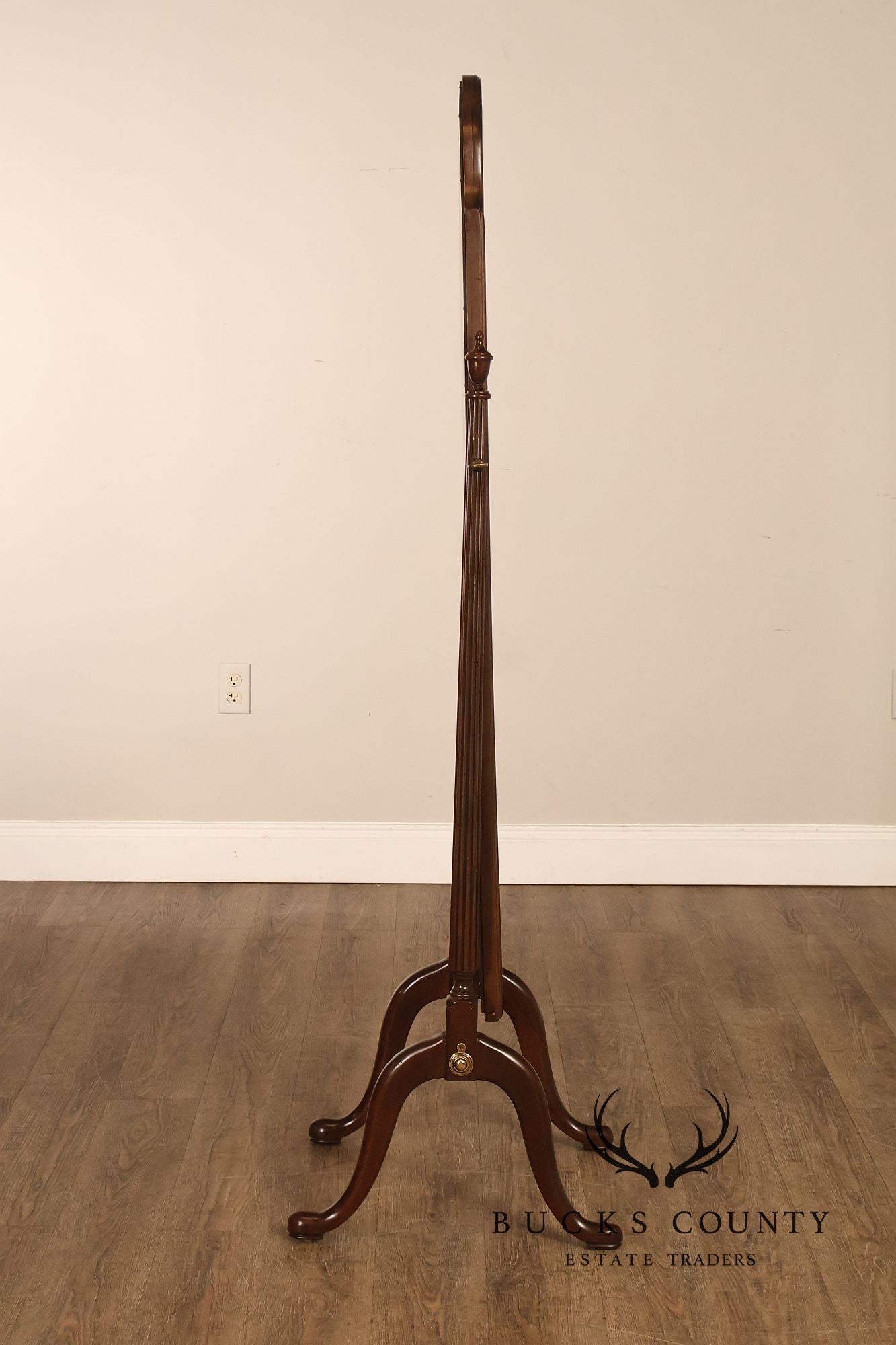Ethan Allen Georgian Court Cherry Cheval Floor Mirror