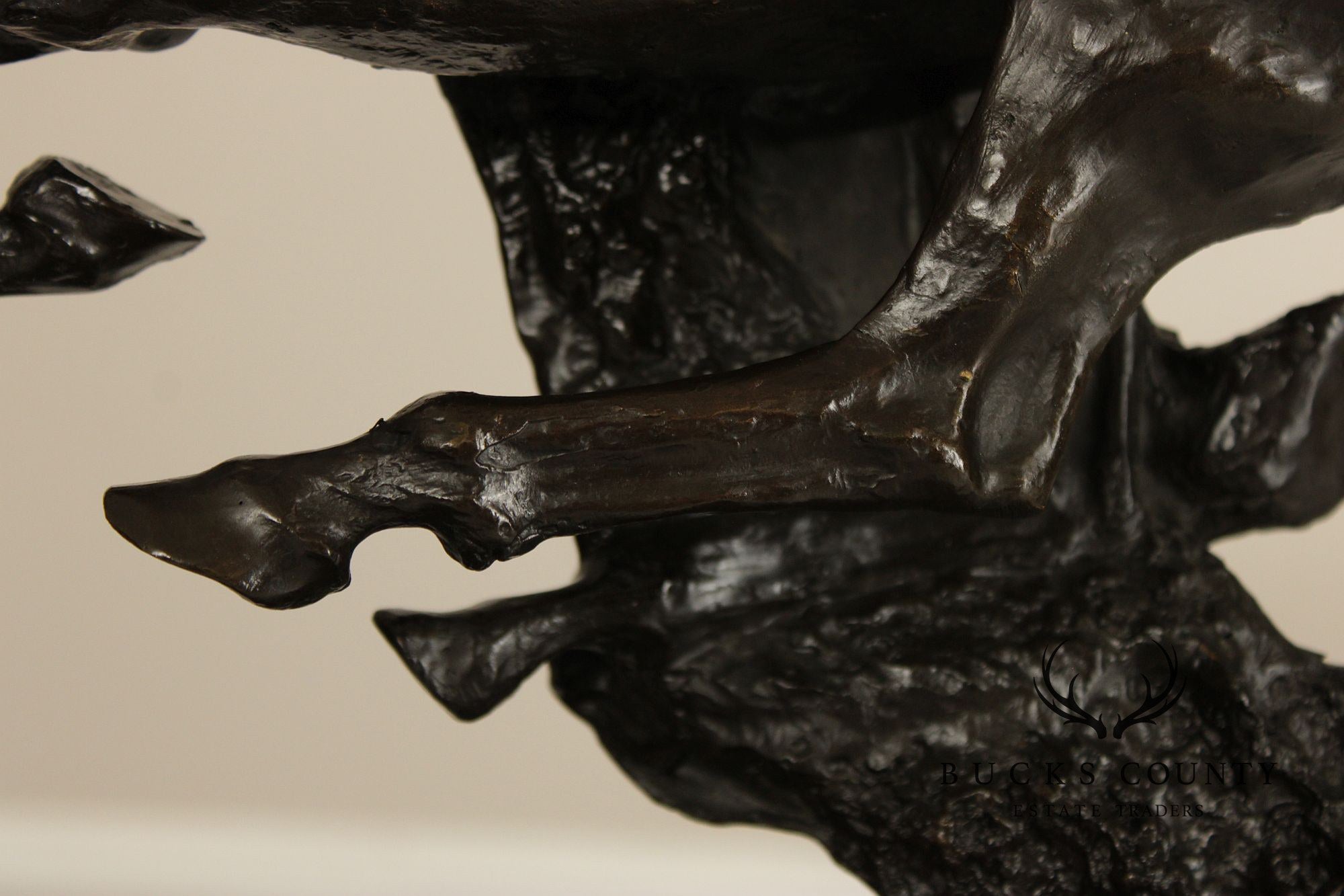 Frederic Remington 'Cheyenne' Native American Equestrian Bronze Sculpture