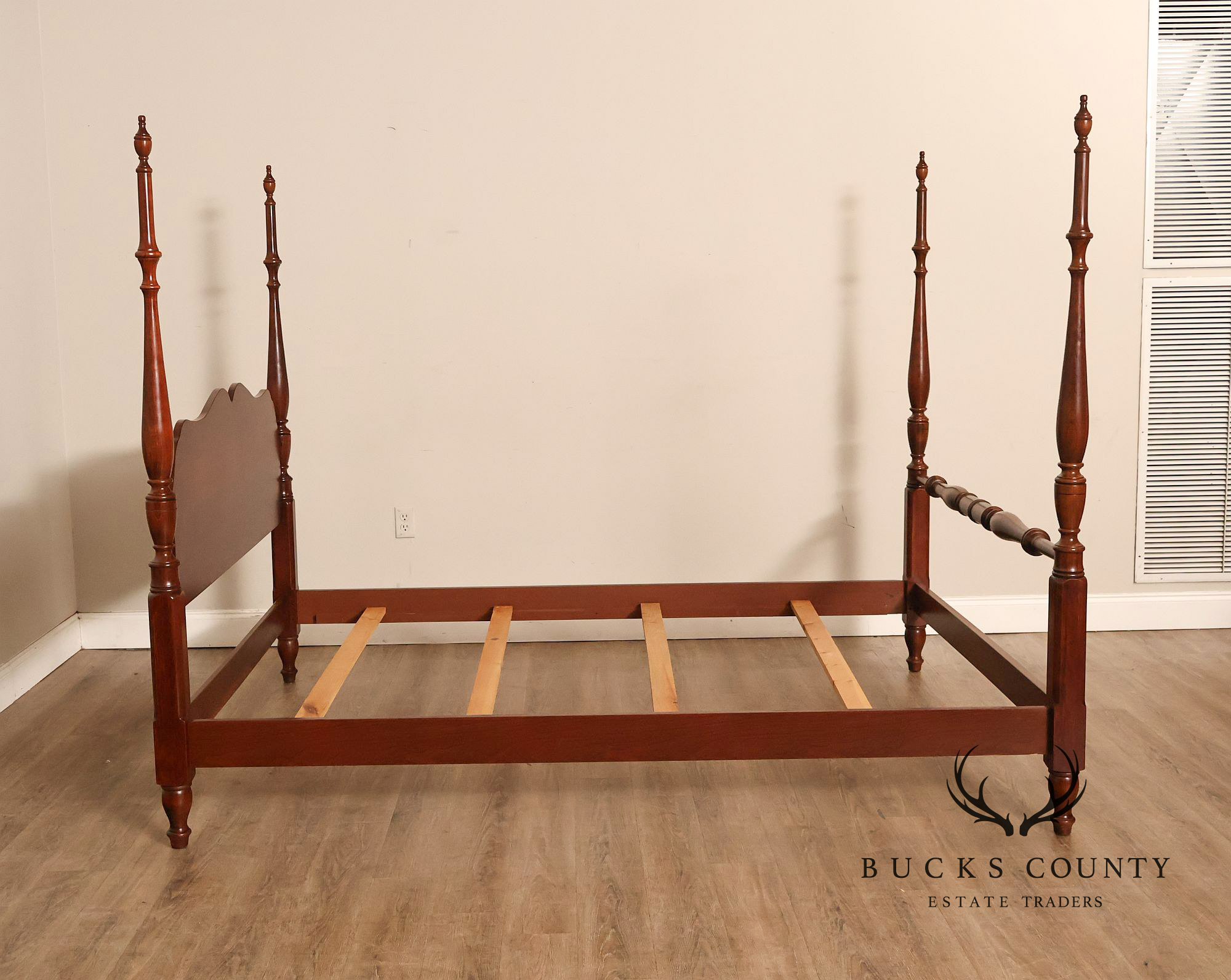 Pennsylvania House Traditional Queen Size Cherry Four Poster Bed