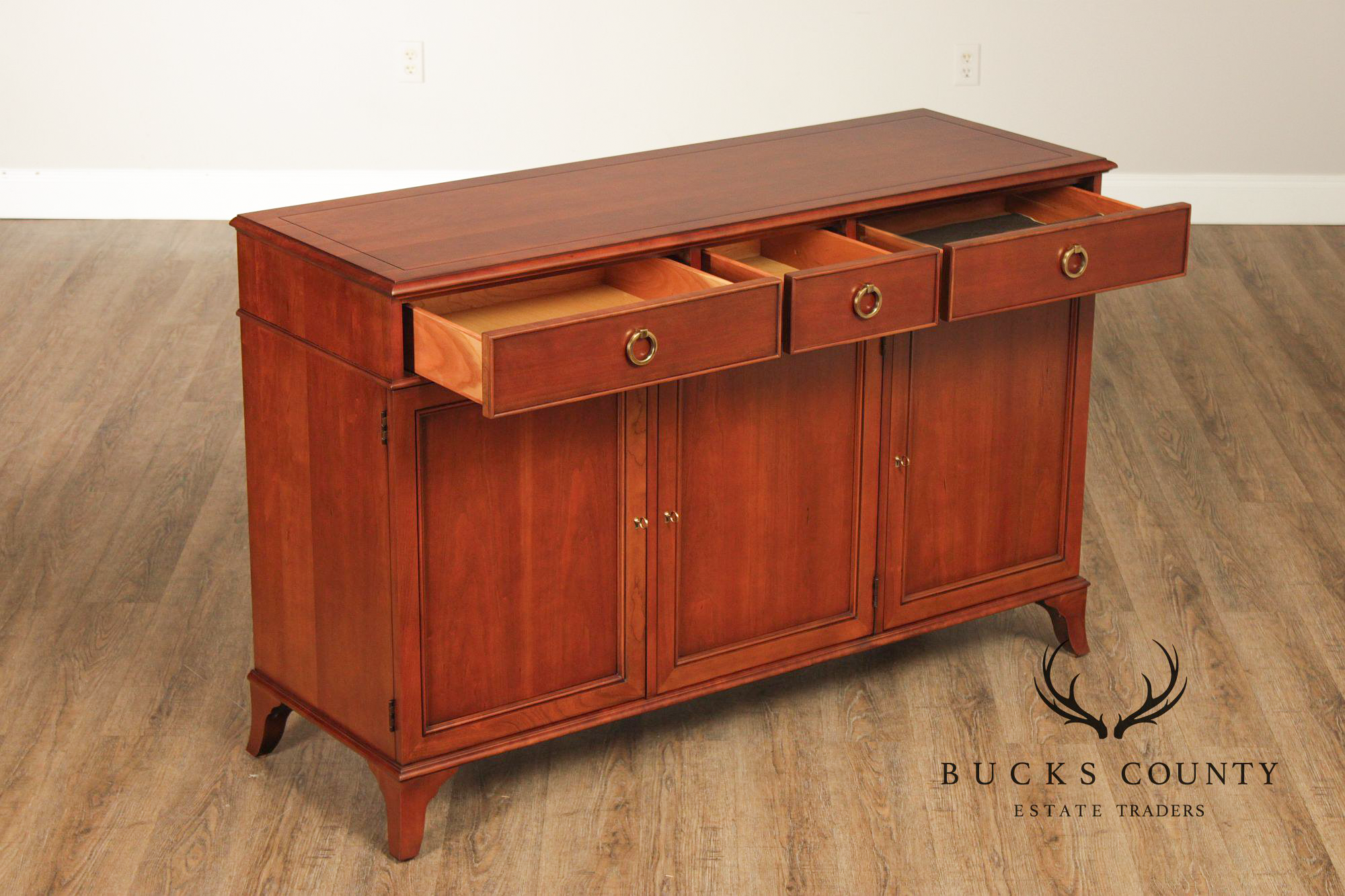 Harden Furniture Co. Cherry Sideboard Cabinet