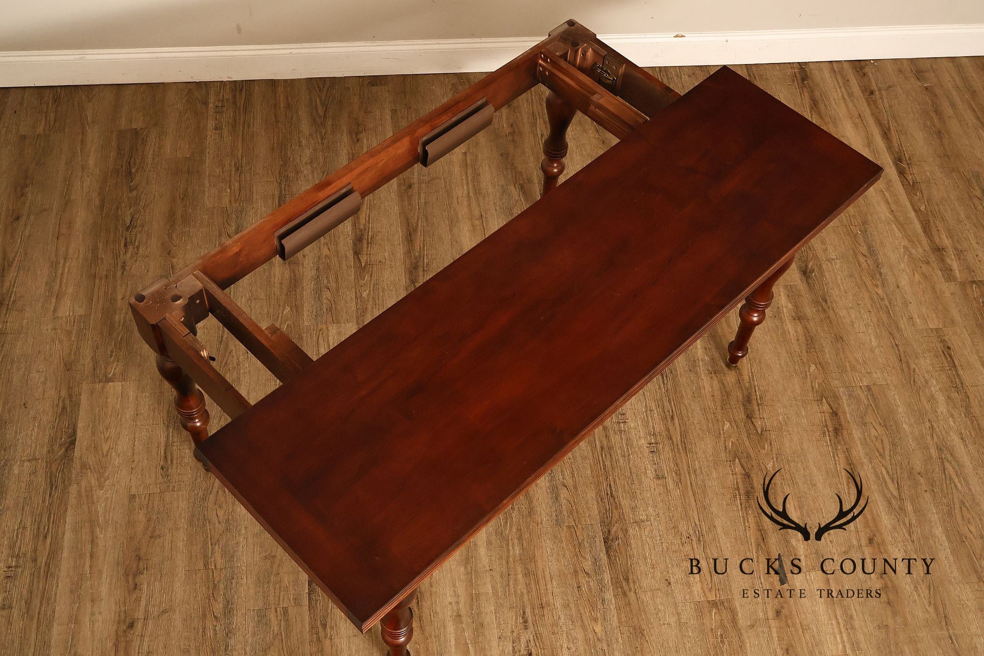 Ethan Allen British Classics Cherry Flip Top Console Dining Table