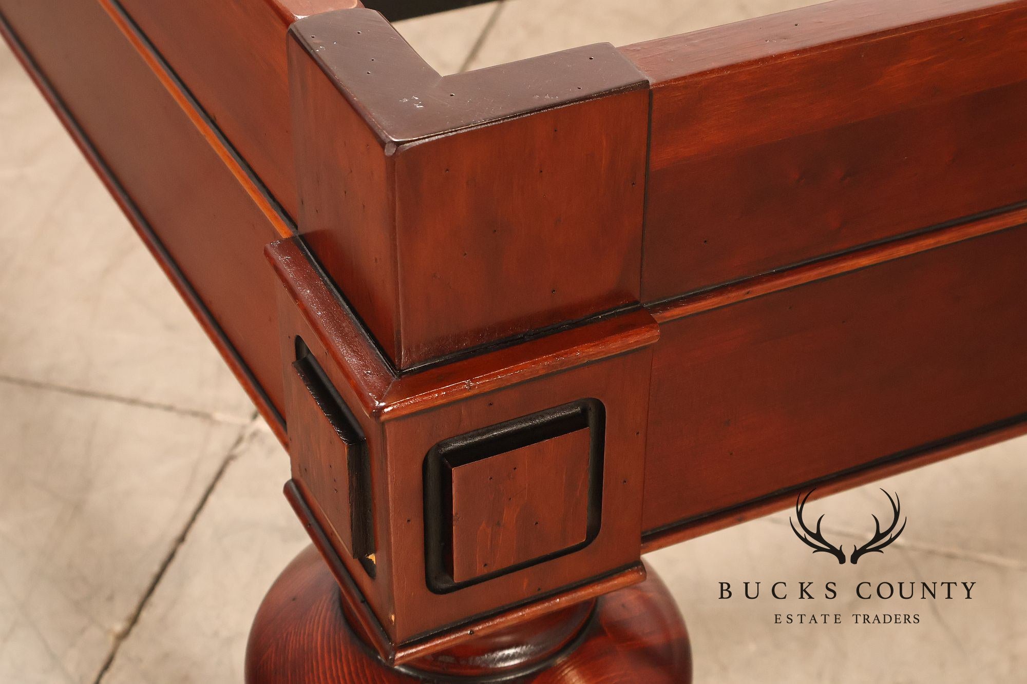 Grange Louis Philippe Style Cherry King Sleigh Bed