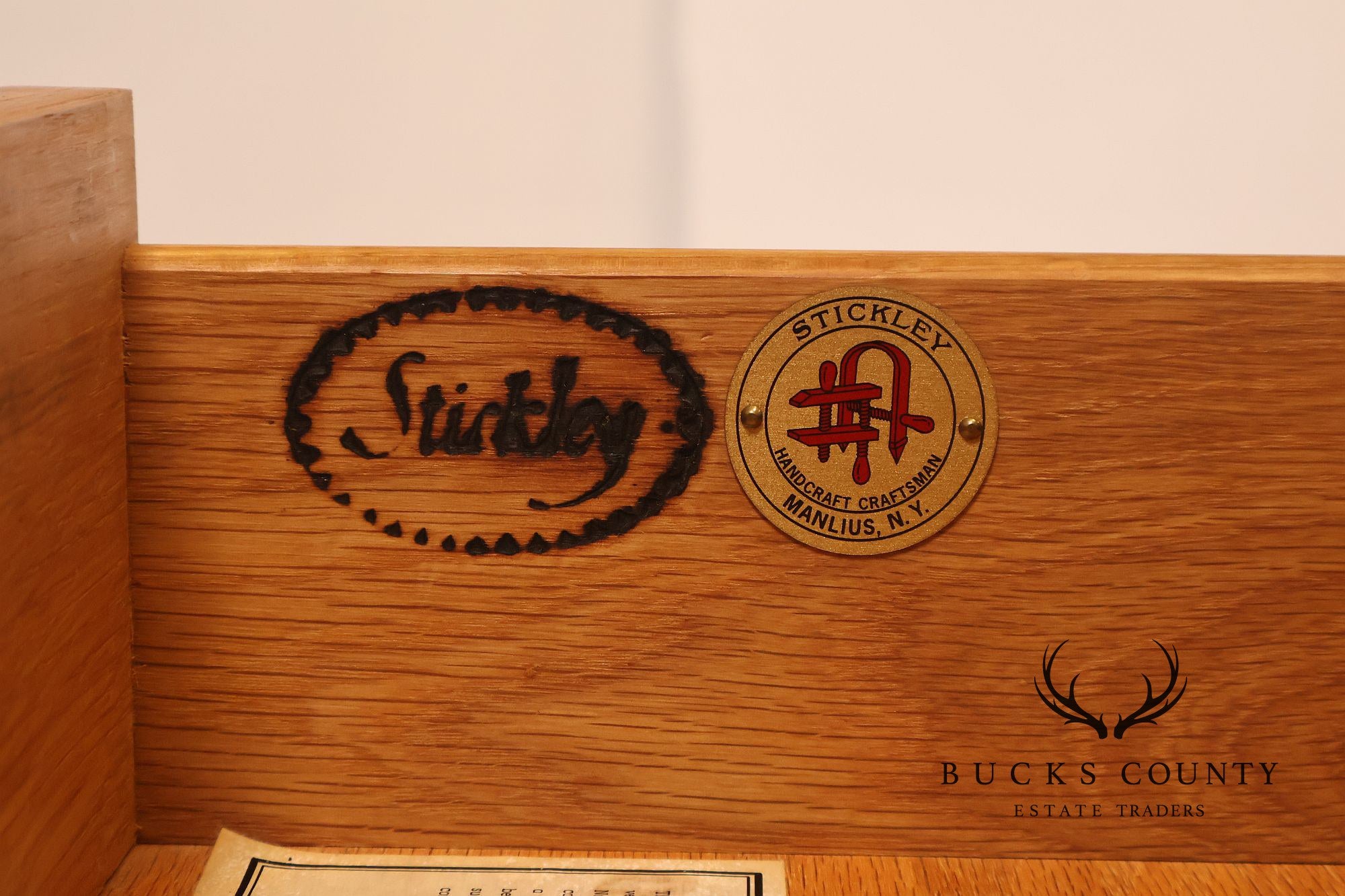 Stickley Mission Collection Oak Tall Chest