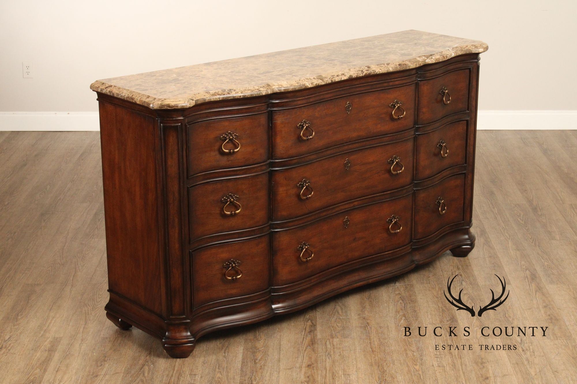 Thomasville Hills Of Tuscany Collection Marble Top Dresser