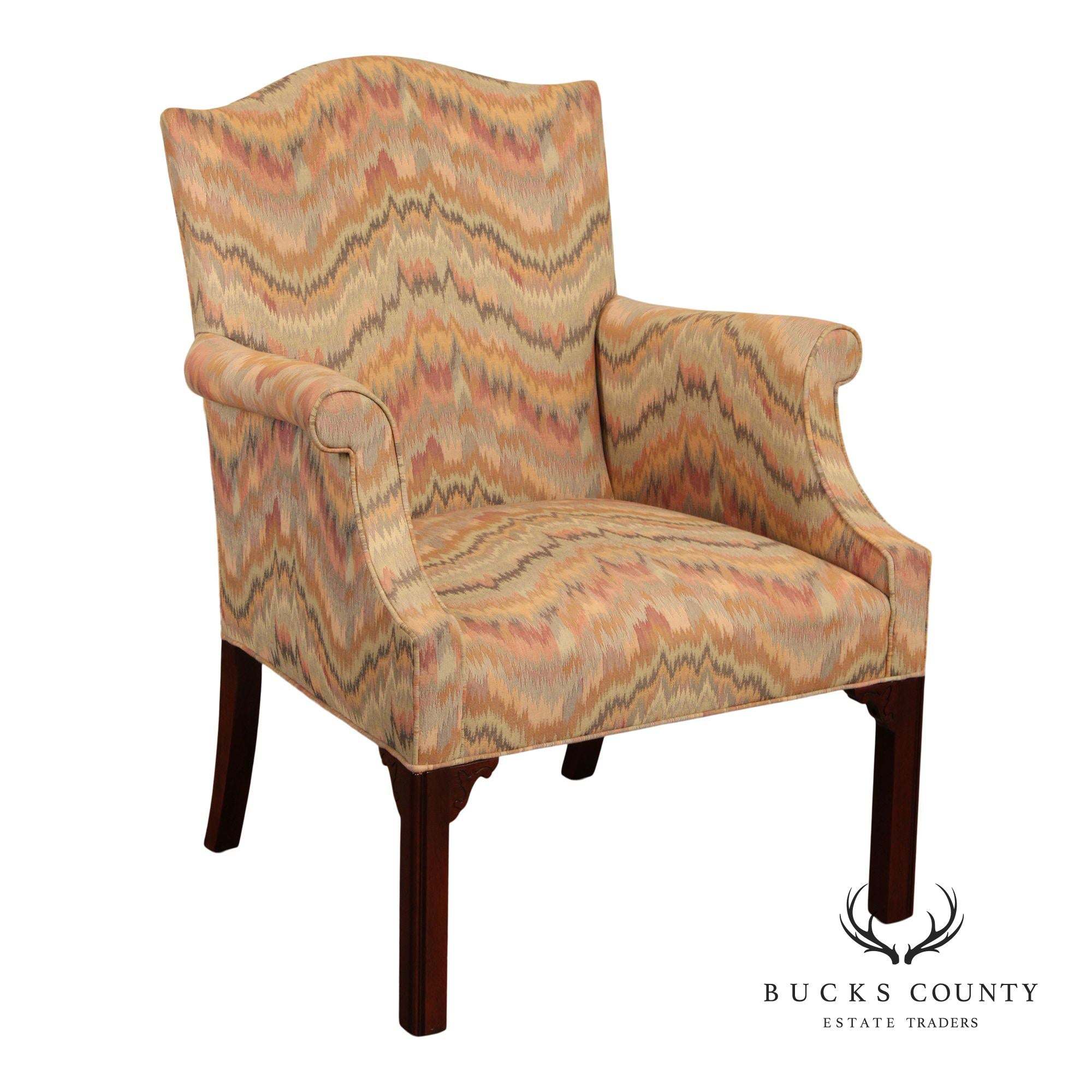 Hickory Chair Co. Chippendale Style Mahogany Armchair