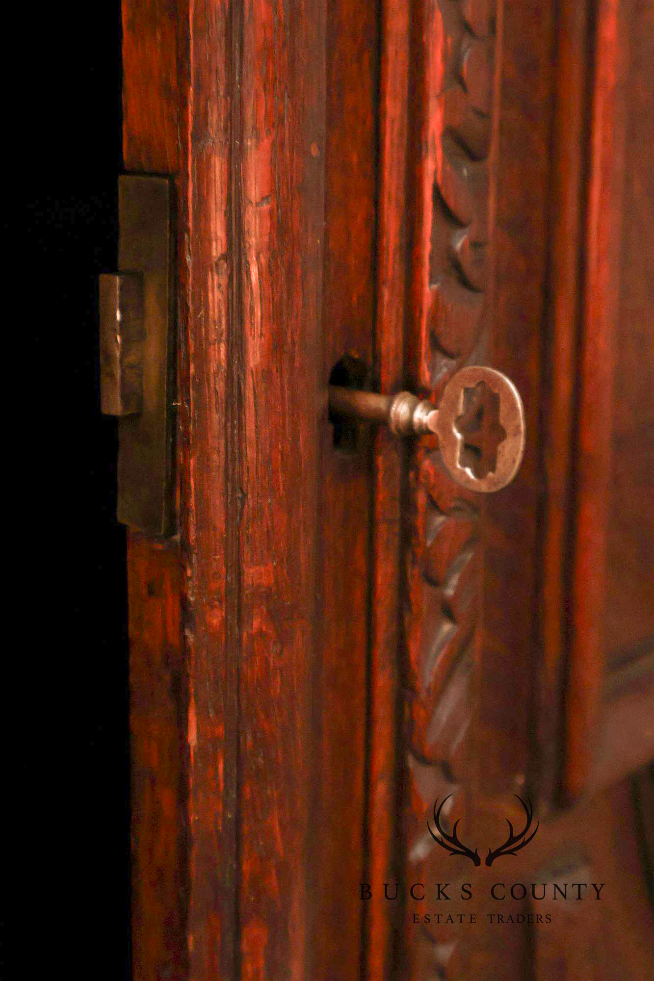 French Renaissance Revival Carved Oak Buffet