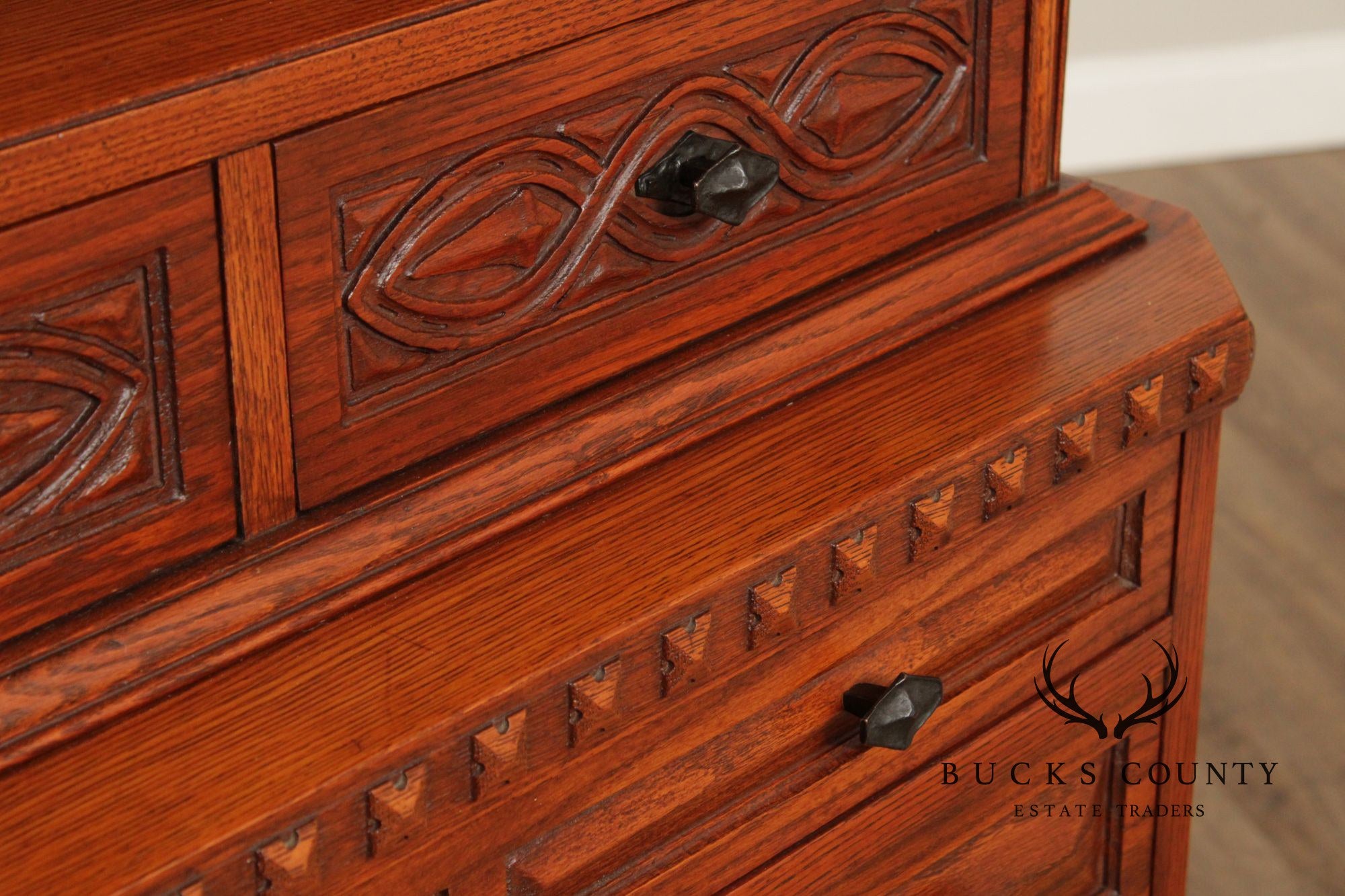Romweber Viking Oak Buffet Cabinet