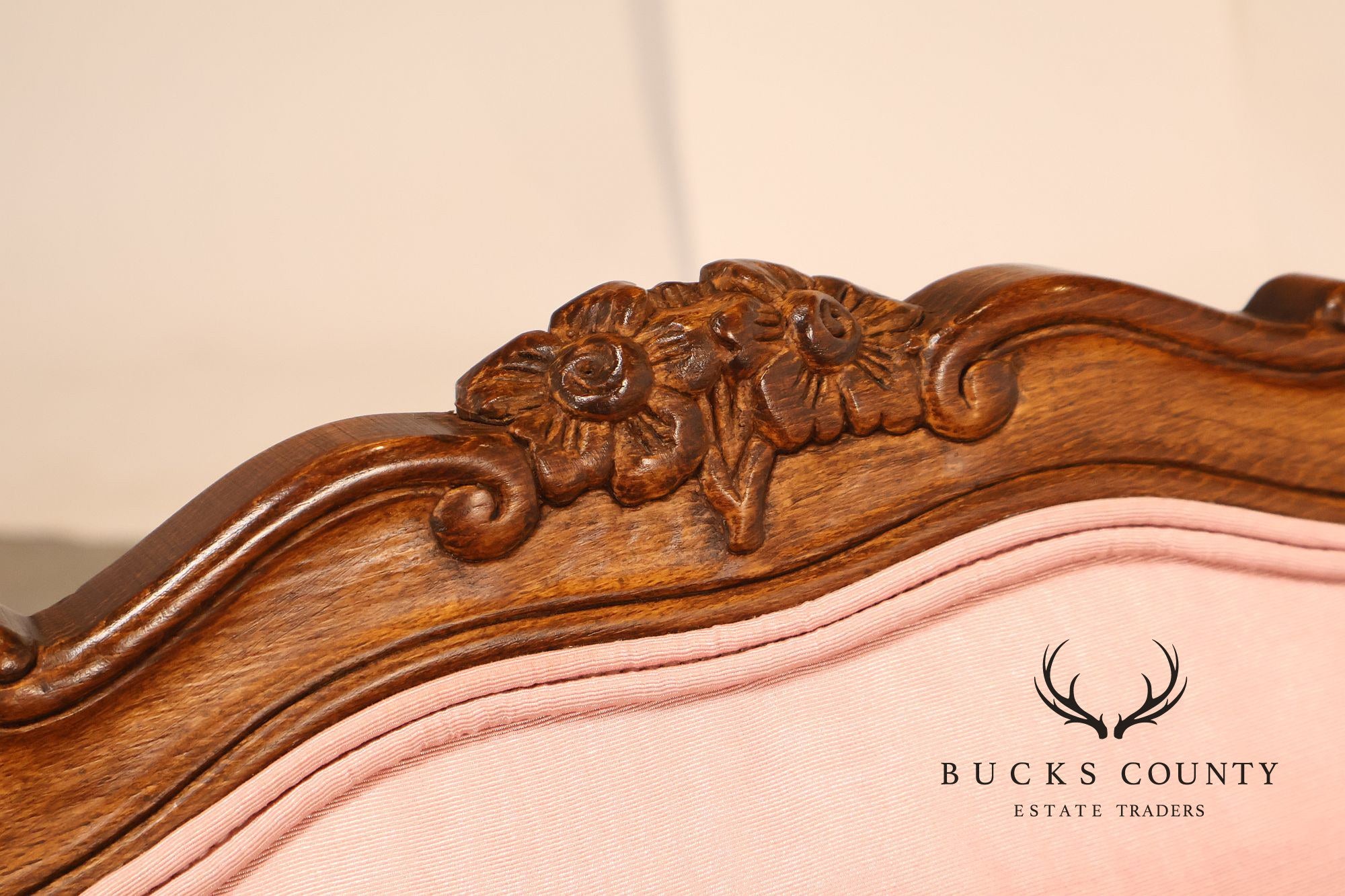 Ethan Allen French Louis XV Style Fauteuil Armchair
