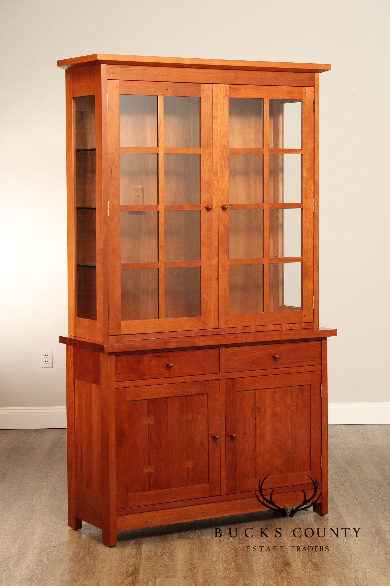 Stickley Mission Collection Cherry China Cabinet