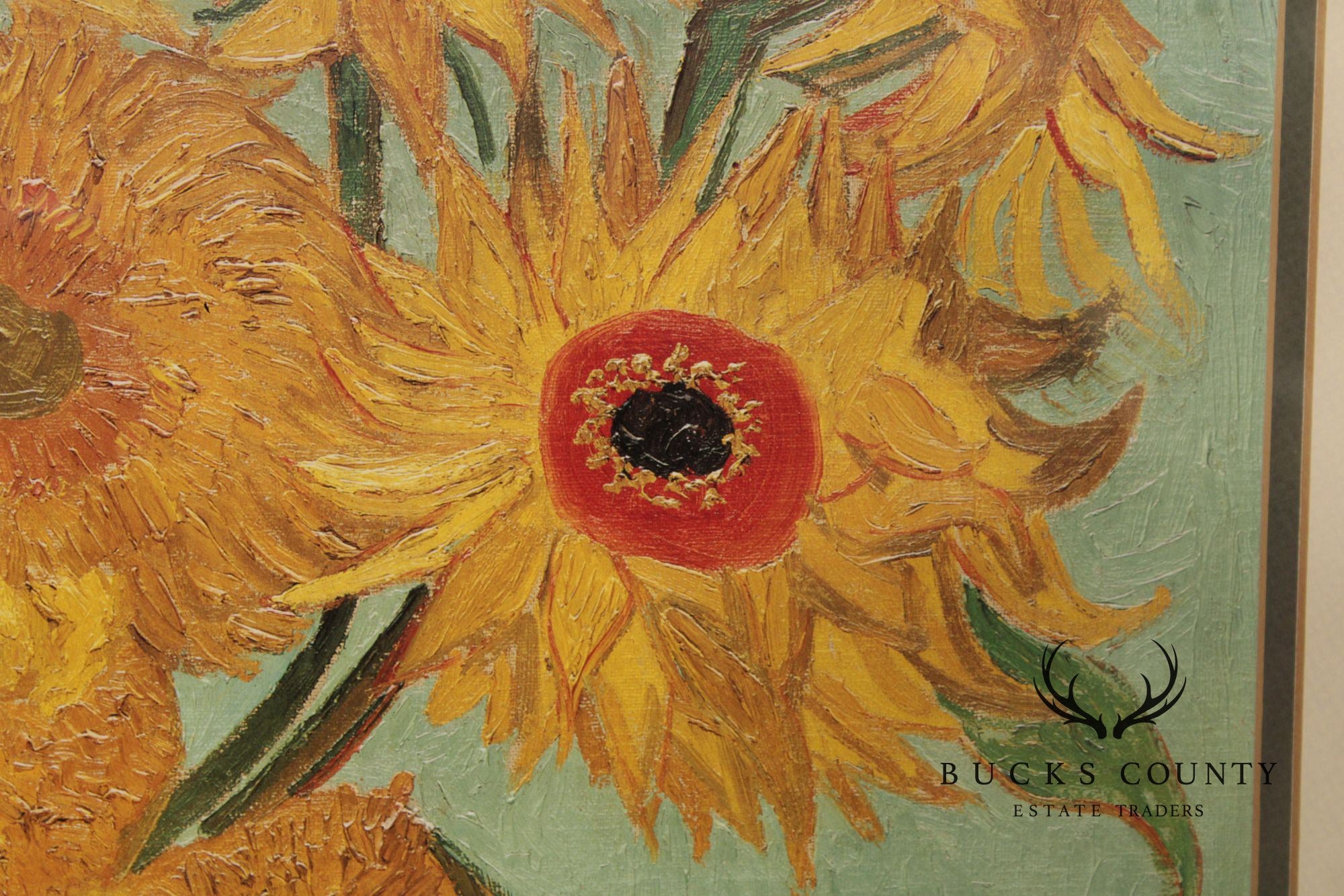 Vincent Van Gogh Reproduction Print, 'Vase with Twelve Sunflowers'
