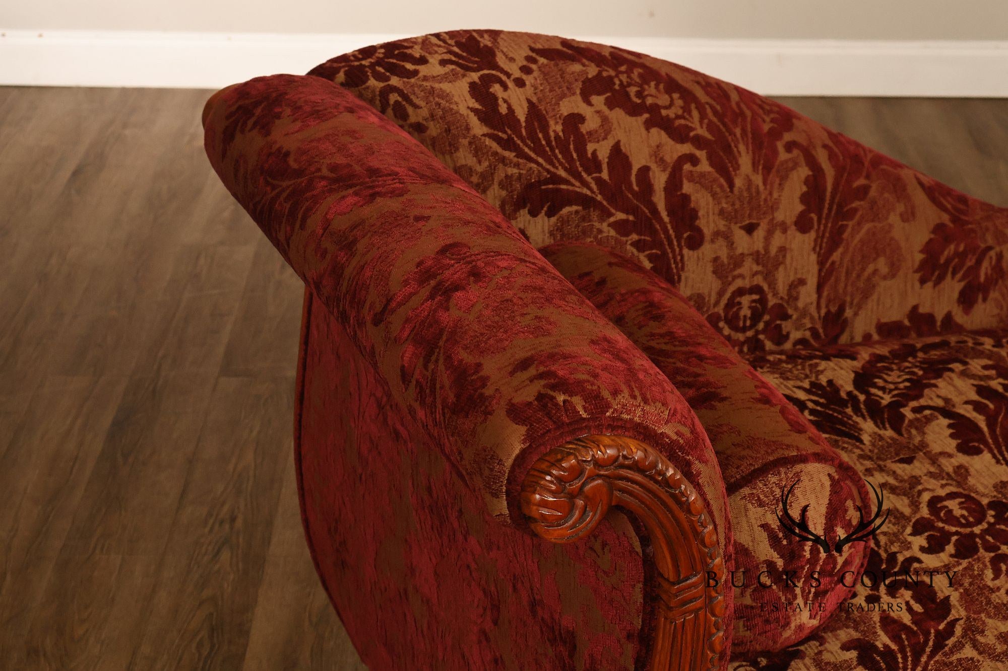 Drexel Heritage Rococo Style Chaise Lounge