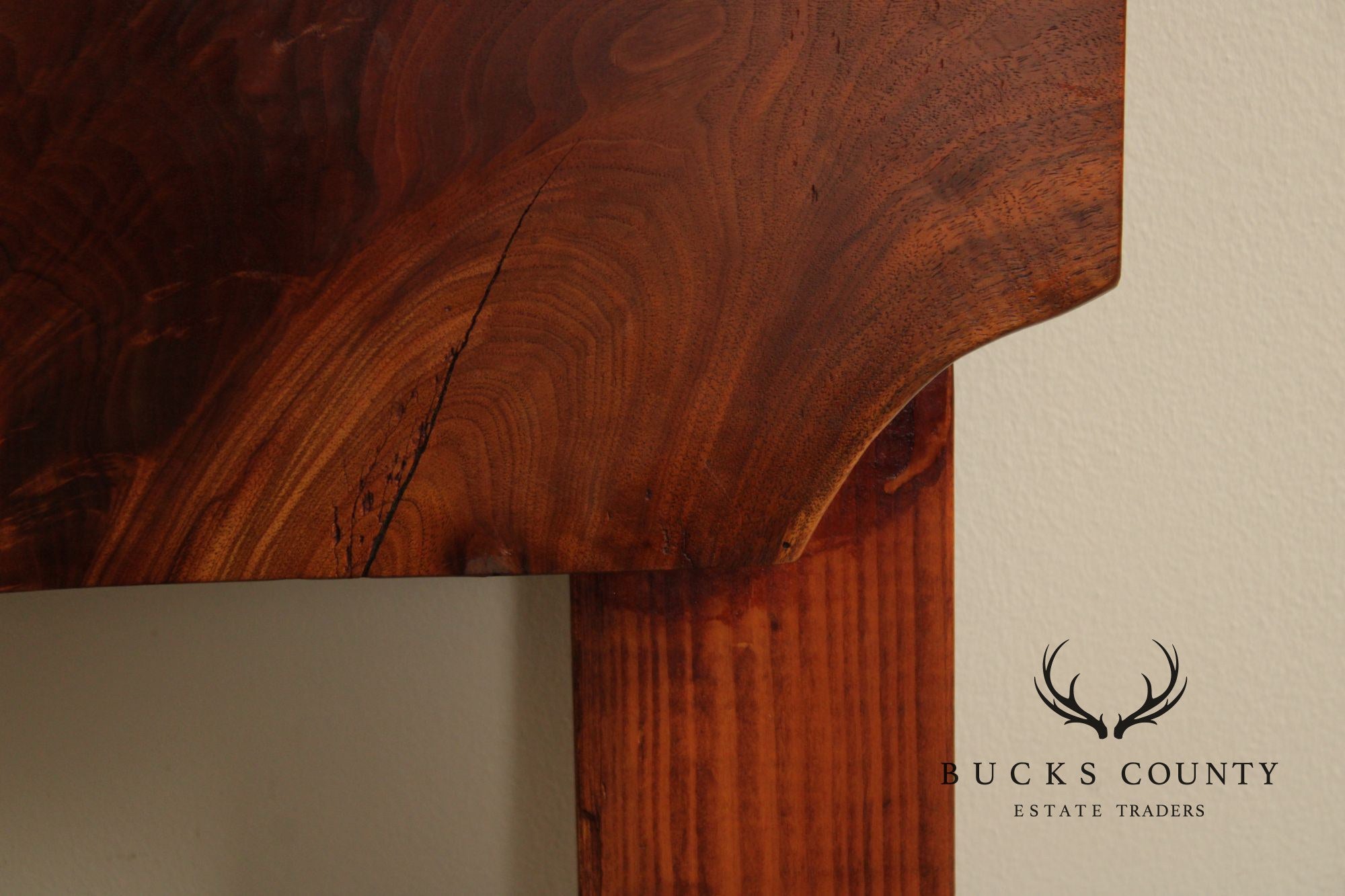 Studio Figured Walnut Queen Size Headboard