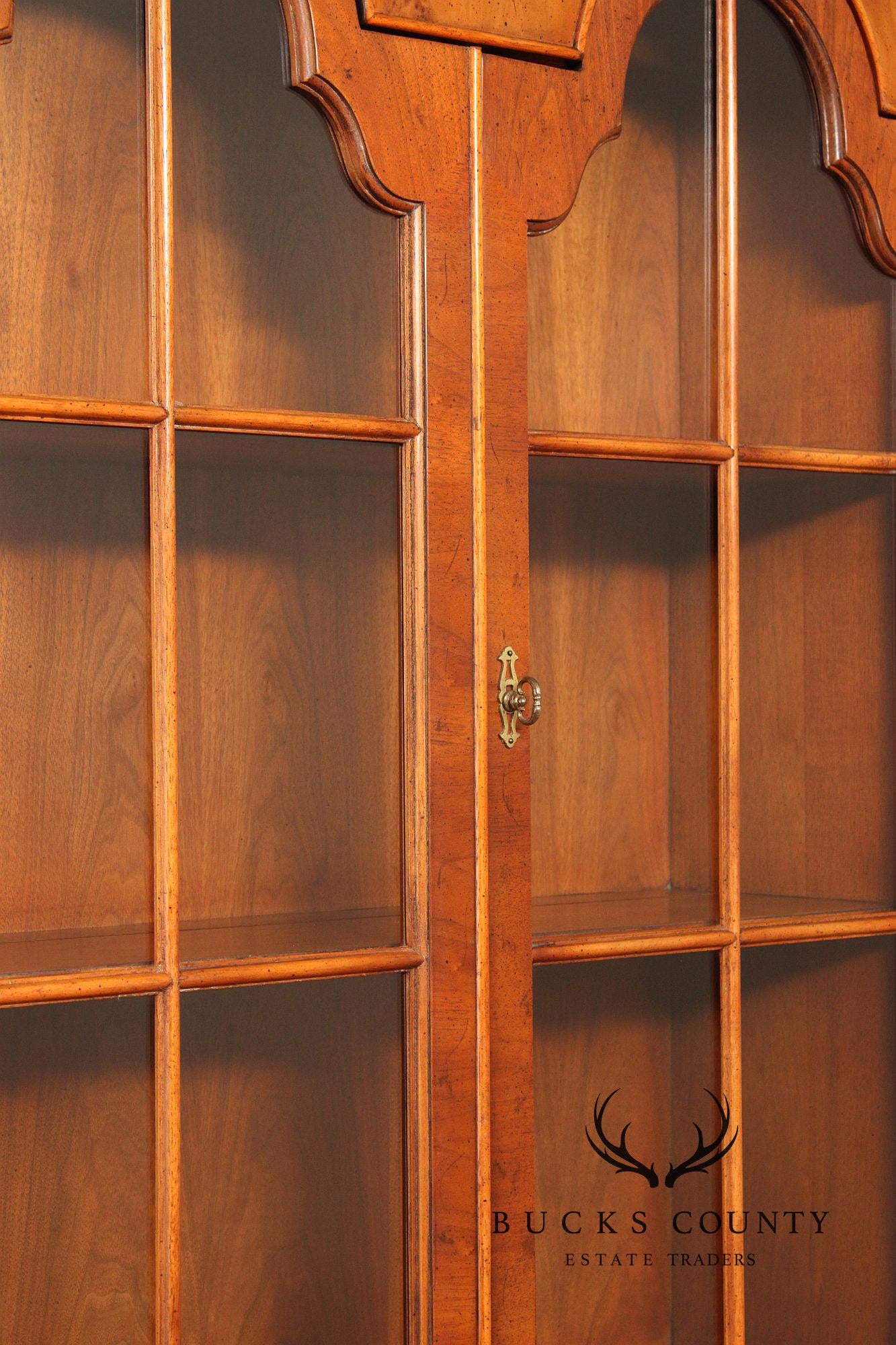 Henredon 'Folio 10' Walnut Secretary Bookcase