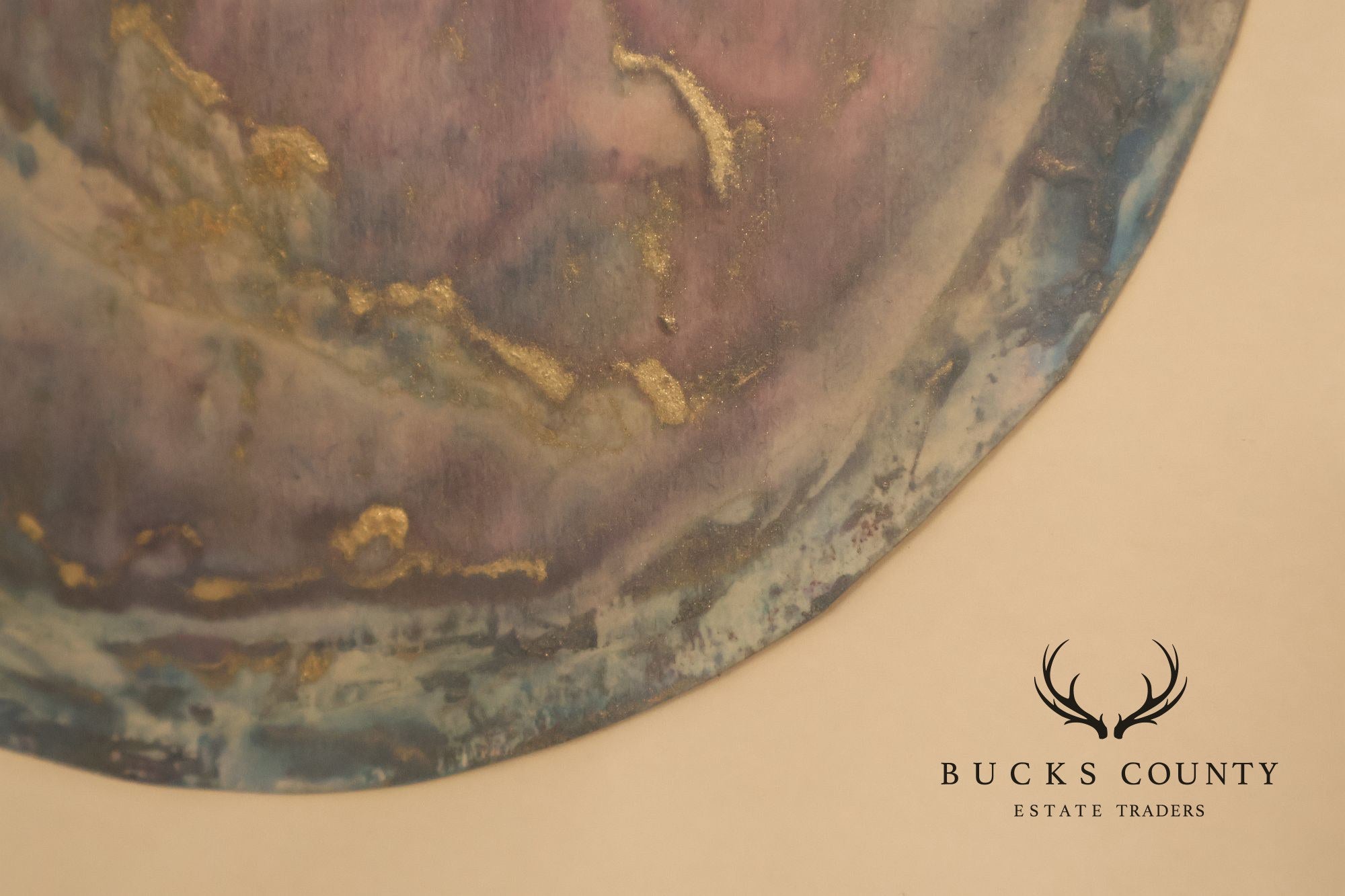 Suzanne Marinell Melted Wax Painting, 'Callisto'