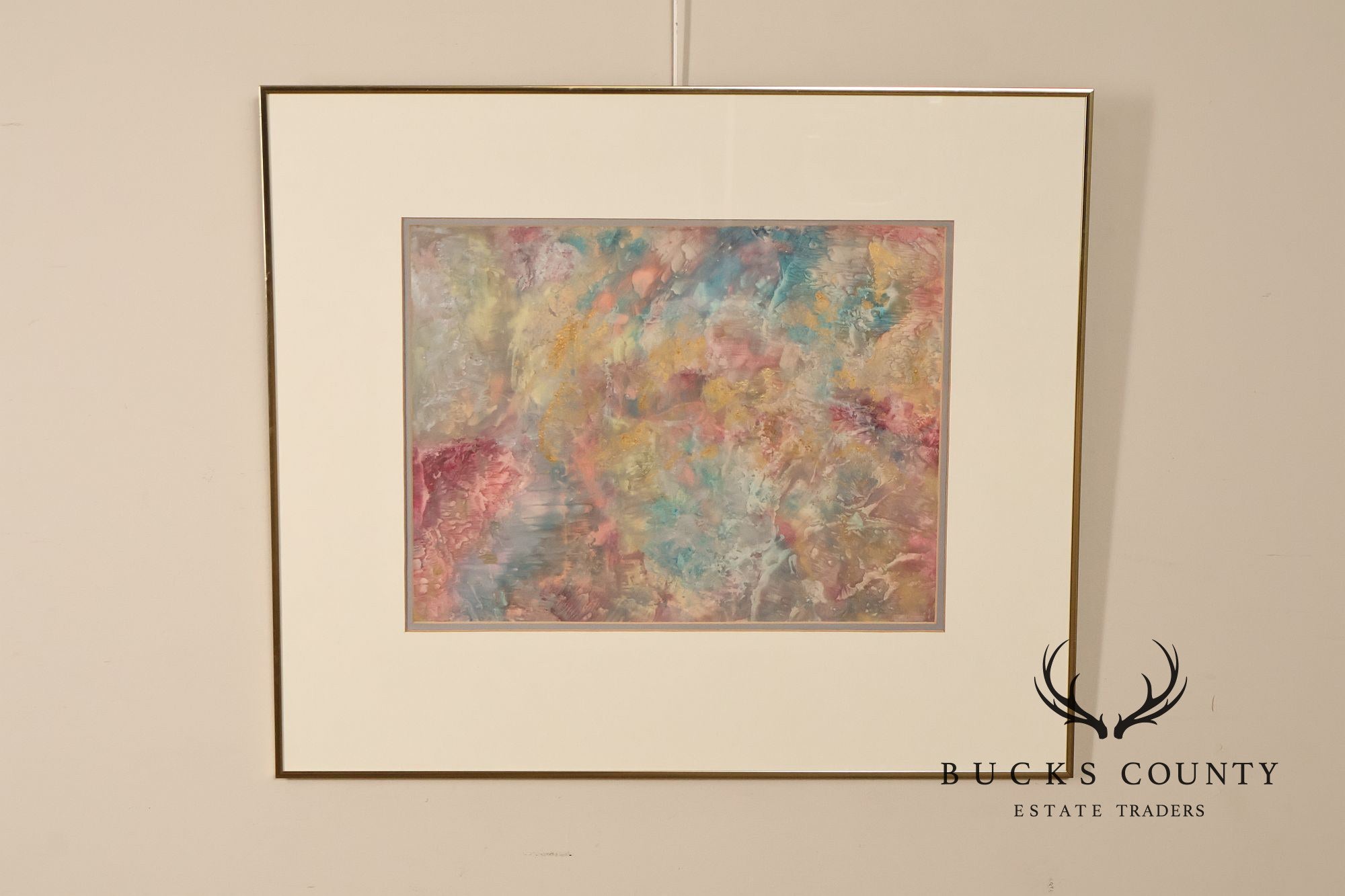 Suzanne Marinell Mixed Media Painting, 'Merlin's Alchemy'