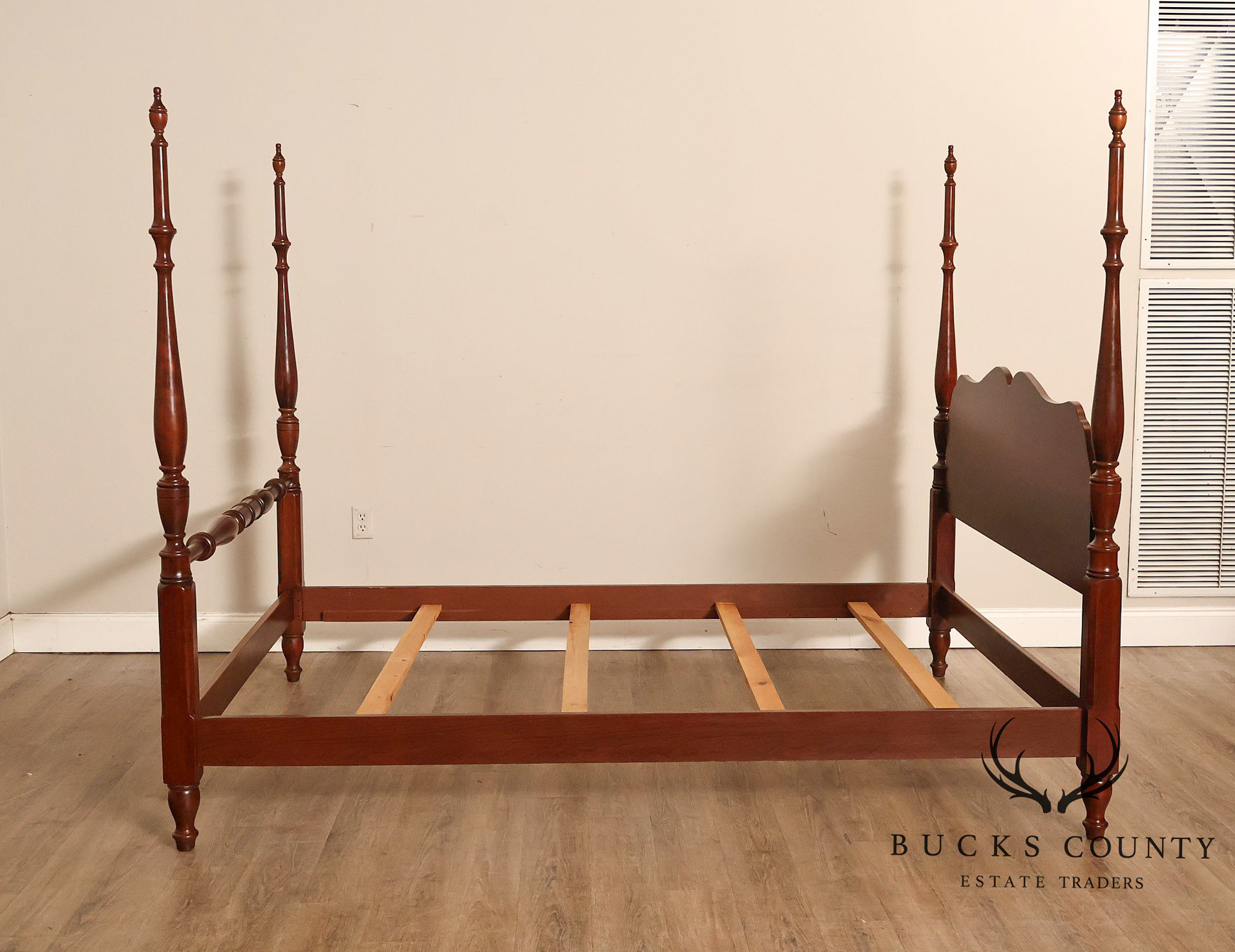 Pennsylvania House Traditional Queen Size Cherry Four Poster Bed