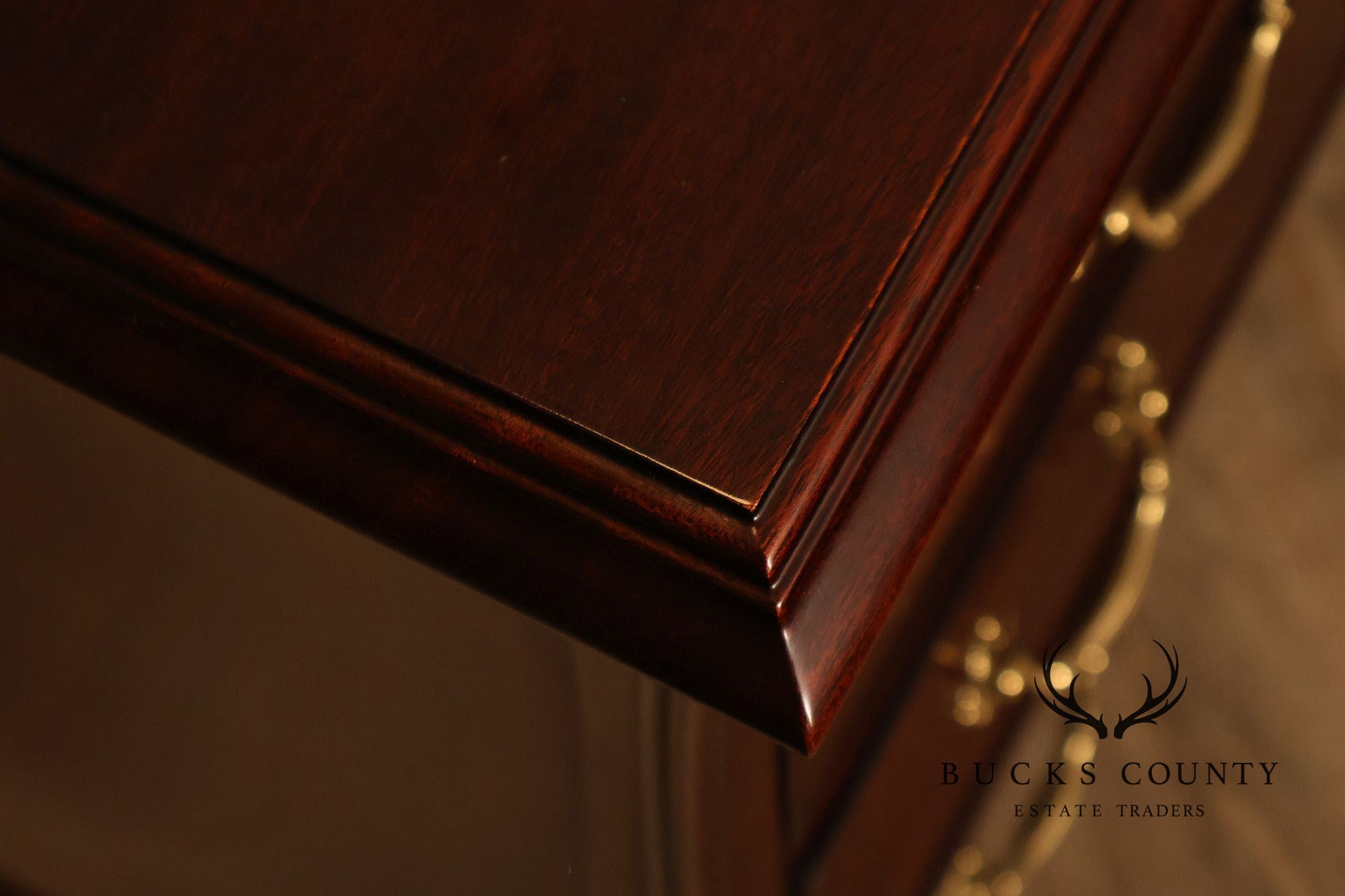 Henkel Harris Solid Mahogany Long Dresser