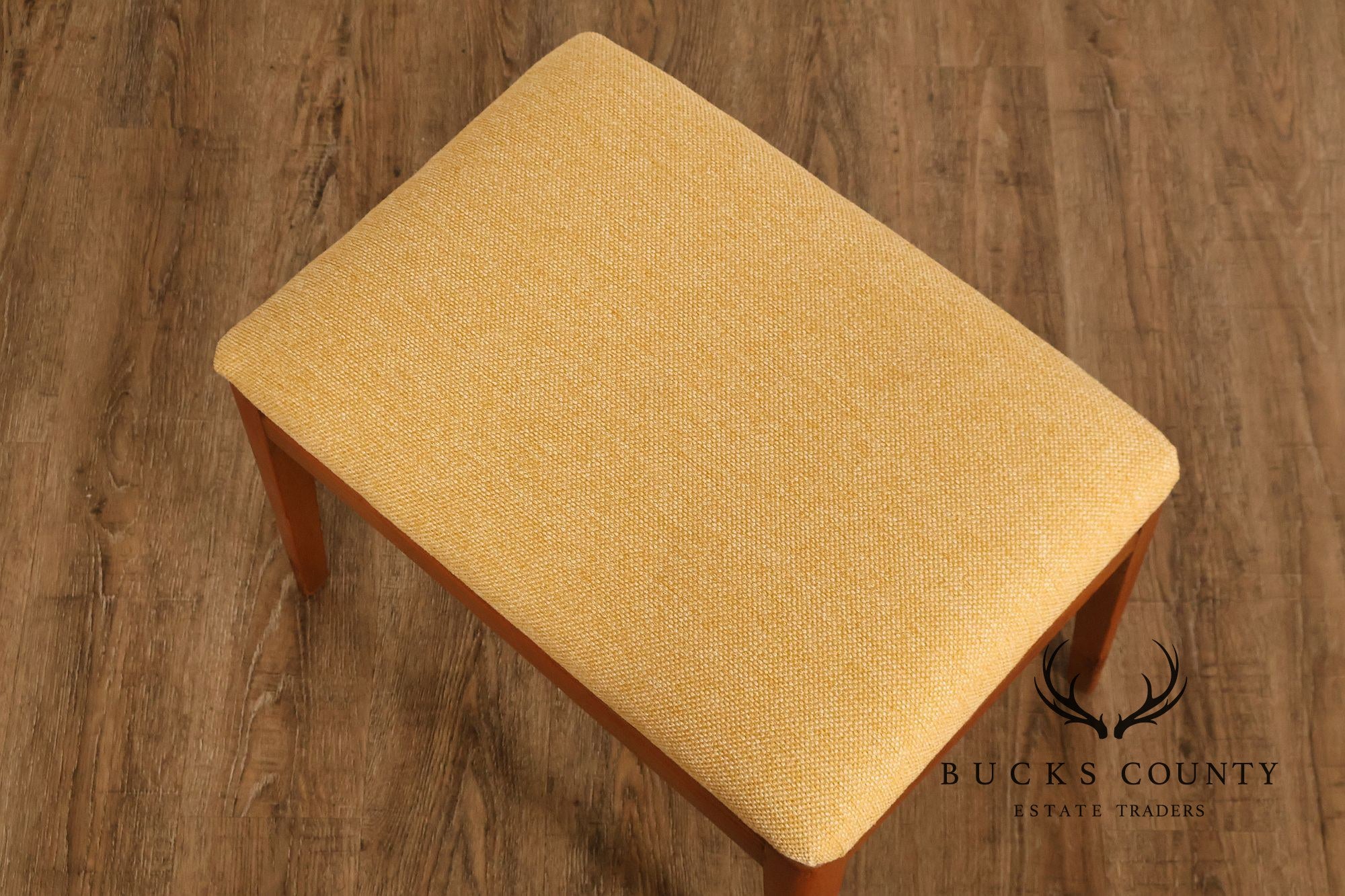 Mid Century Modern Upholstered Vanity Bench