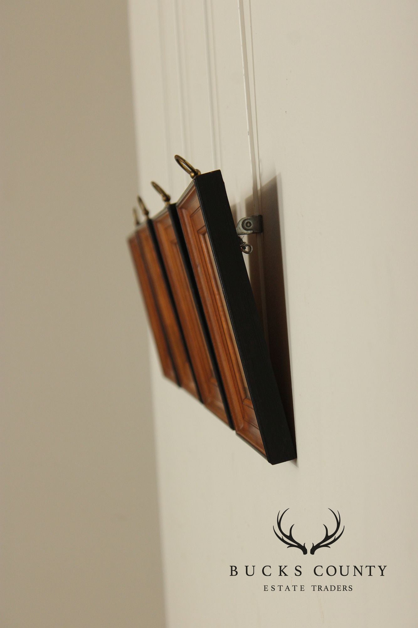 Folk Art Style Set of Four Bucks County Framed Prints