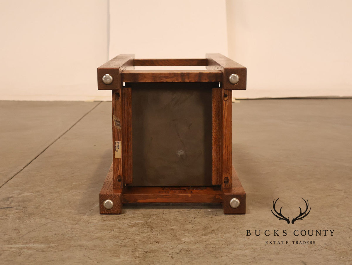 Stickley Mission Collection Oak Umbrella Stand