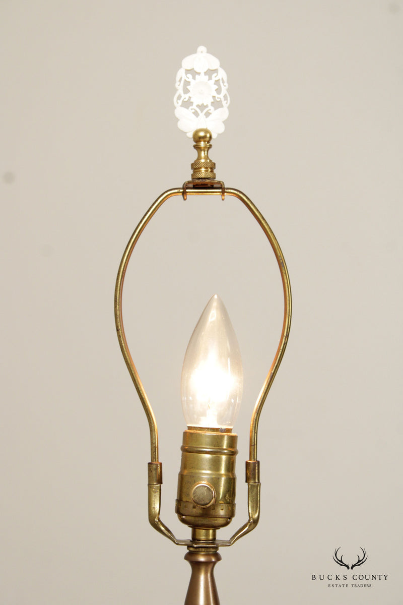 Bradburn Gallery Asian Style Celadon Porcelain Table Lamp