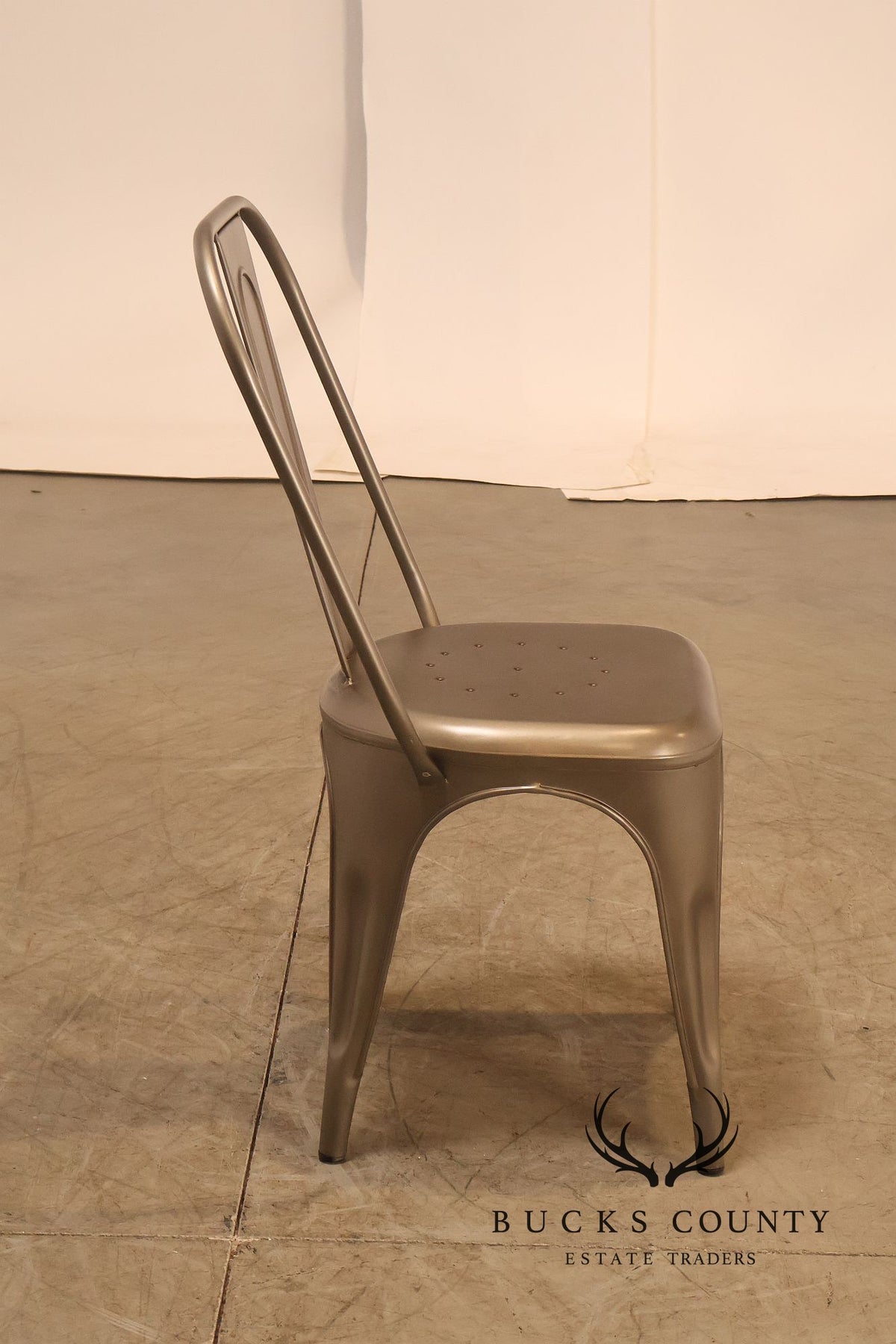 Restoration Hardware Set of Eight 'Remy' Dining Chairs