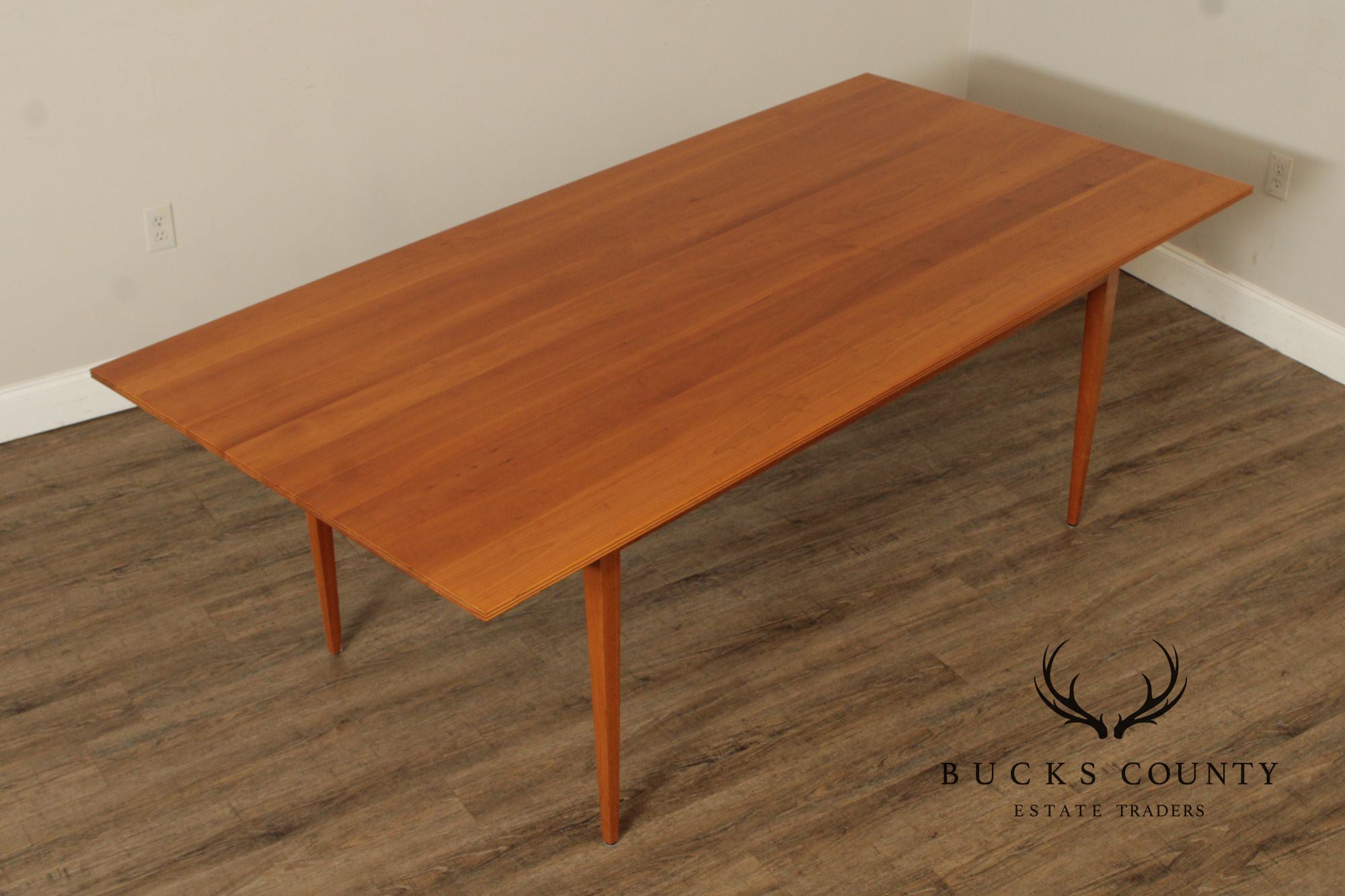 Pompanoosuc Mills Shaker Farmhouse Style Cherry Dining Table