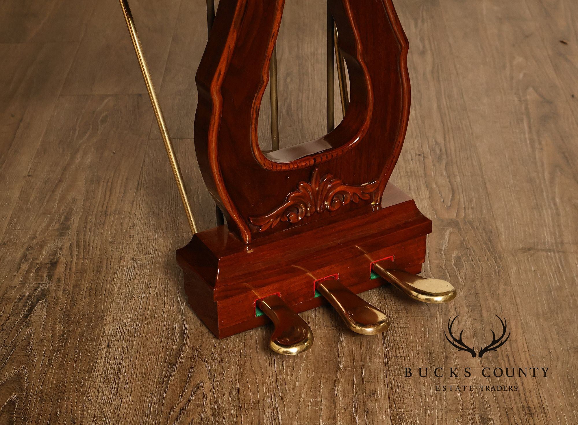 Otto Altenburg Rosewood Baby Grand Piano With Matching Duet Bench