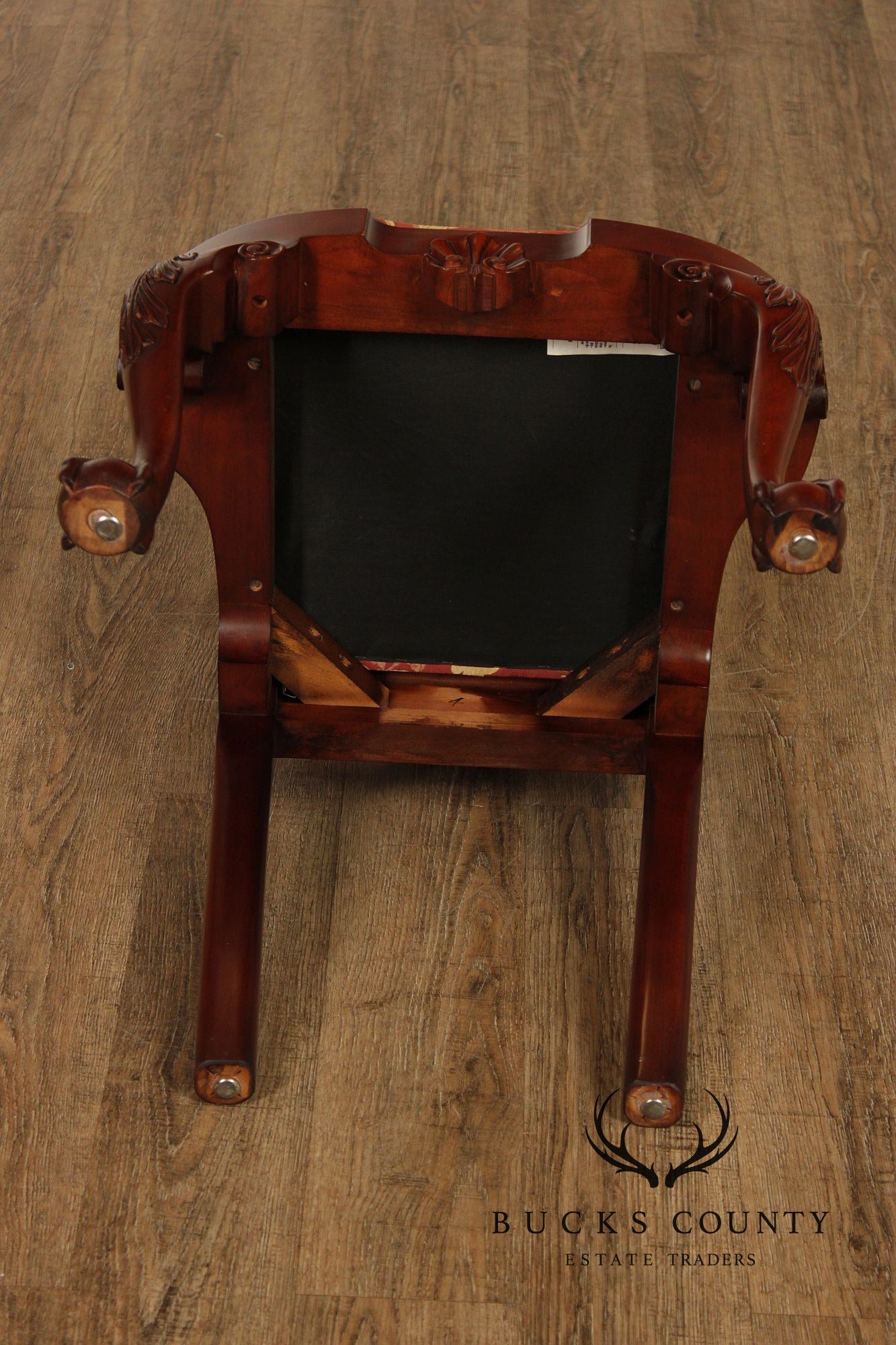 Kindel Winterthur Collection Set Of Six Carved Dining Chairs