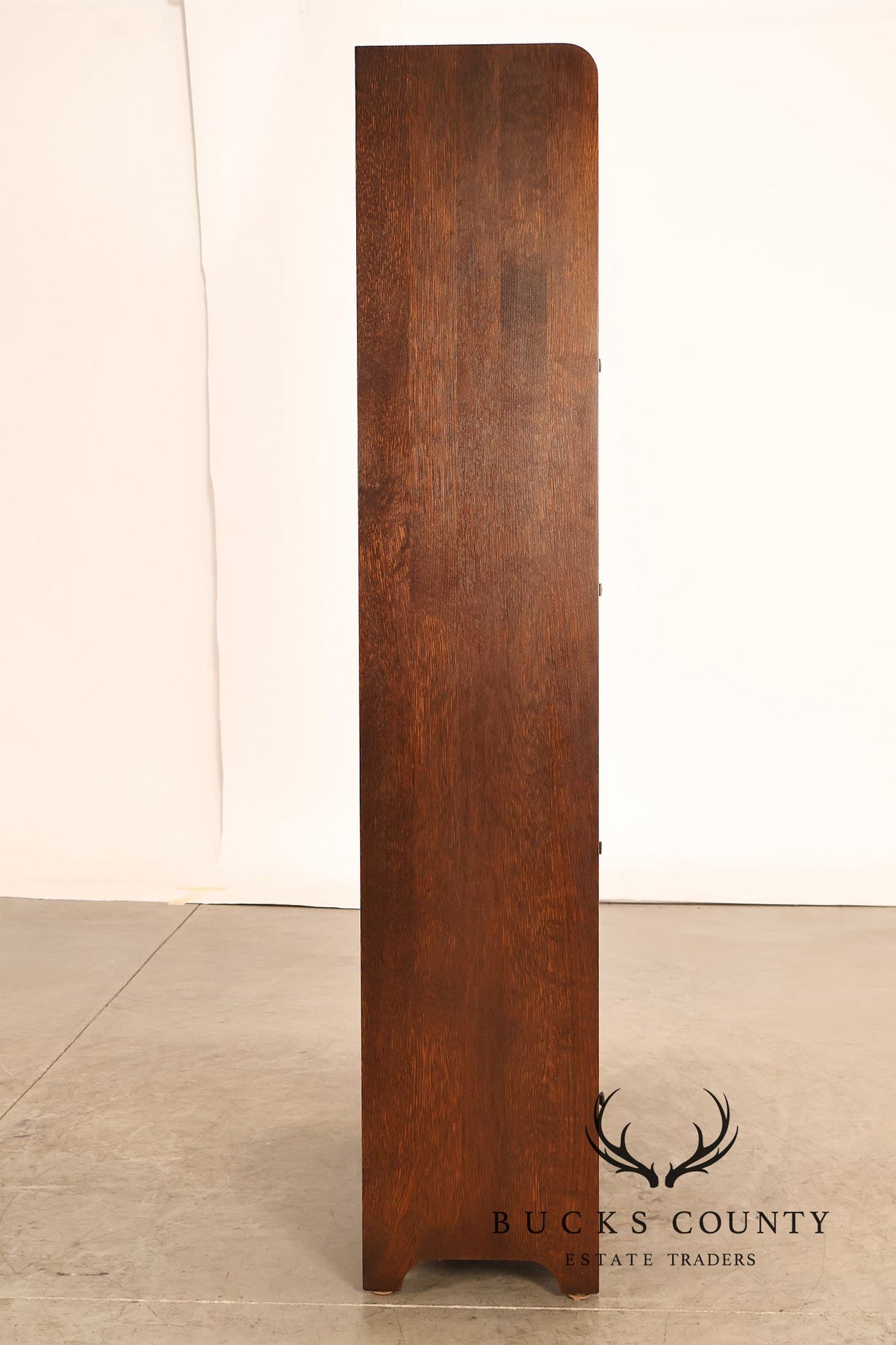 Stickley Mission Collection Oak Four-Section Barrister Bookcase