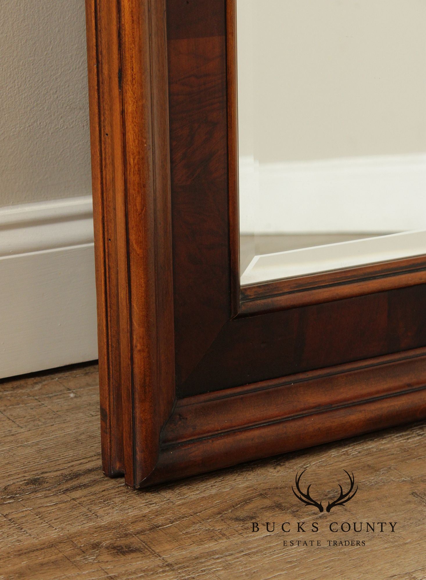 Ethan Allen Tuscany Collection Burlwood Wall Mirror