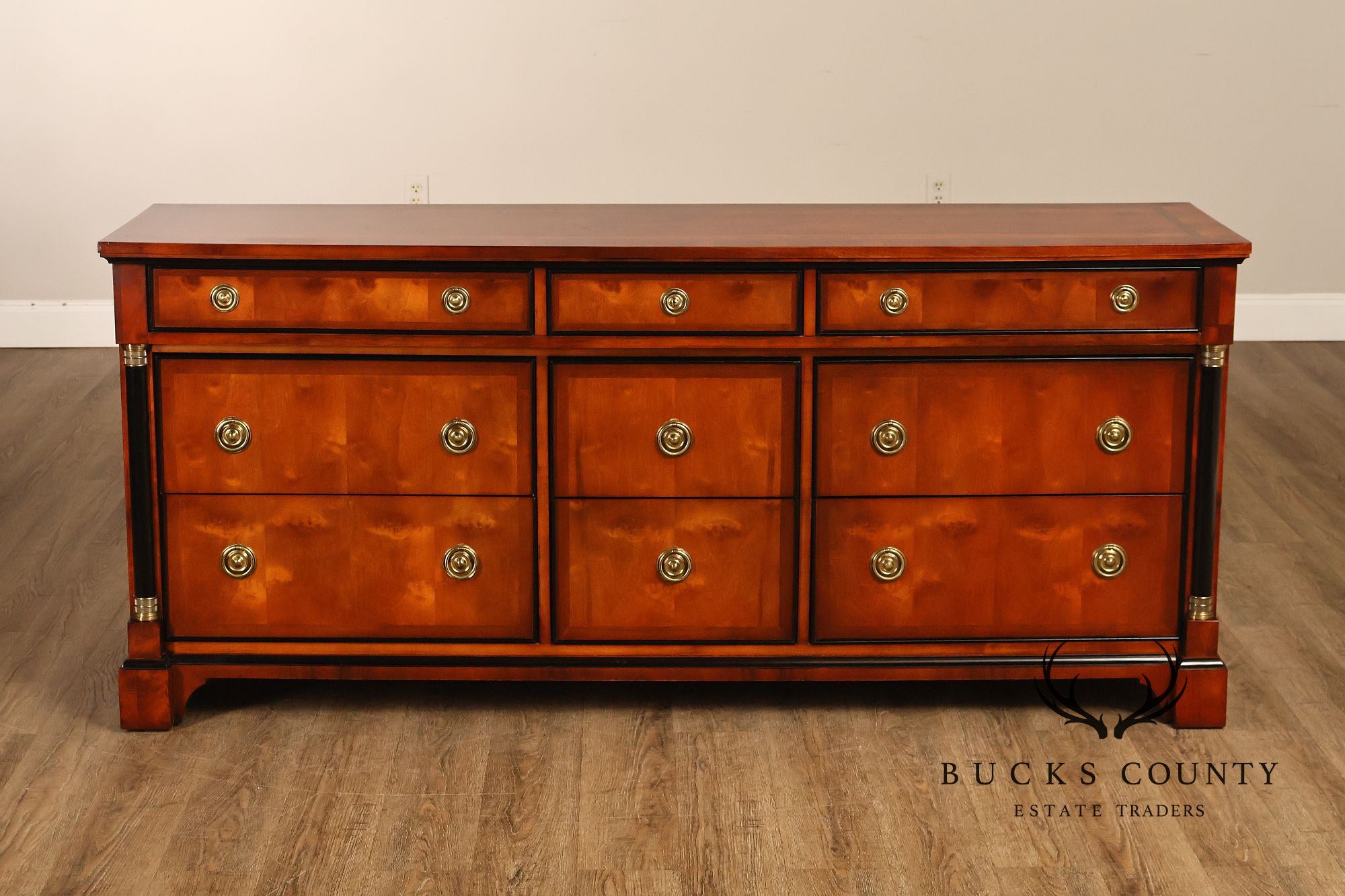 Century Furniture Biedermeier Style Triple Chest