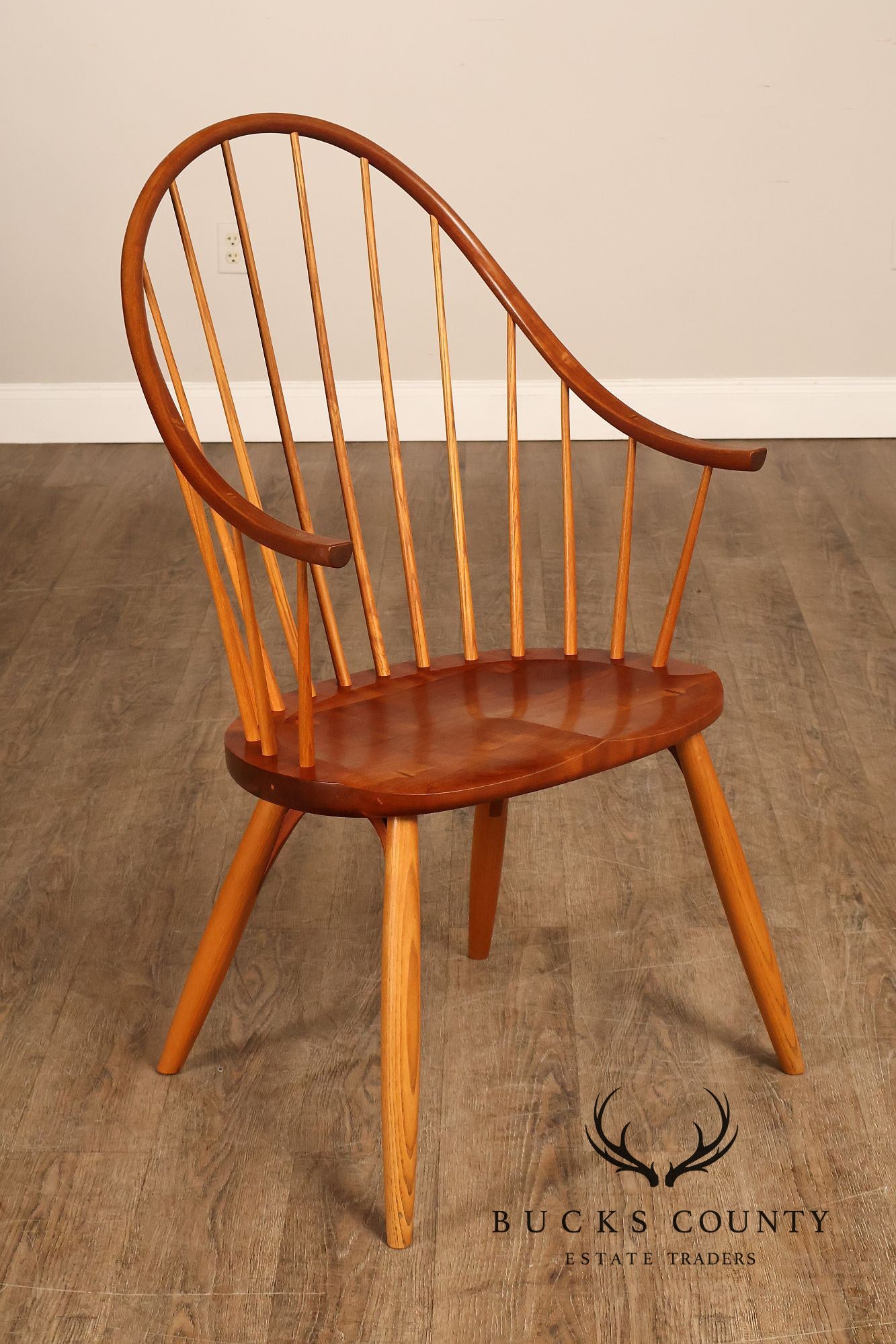 Thomas Moser Set Of Eight Continuous Arm Dining Chairs