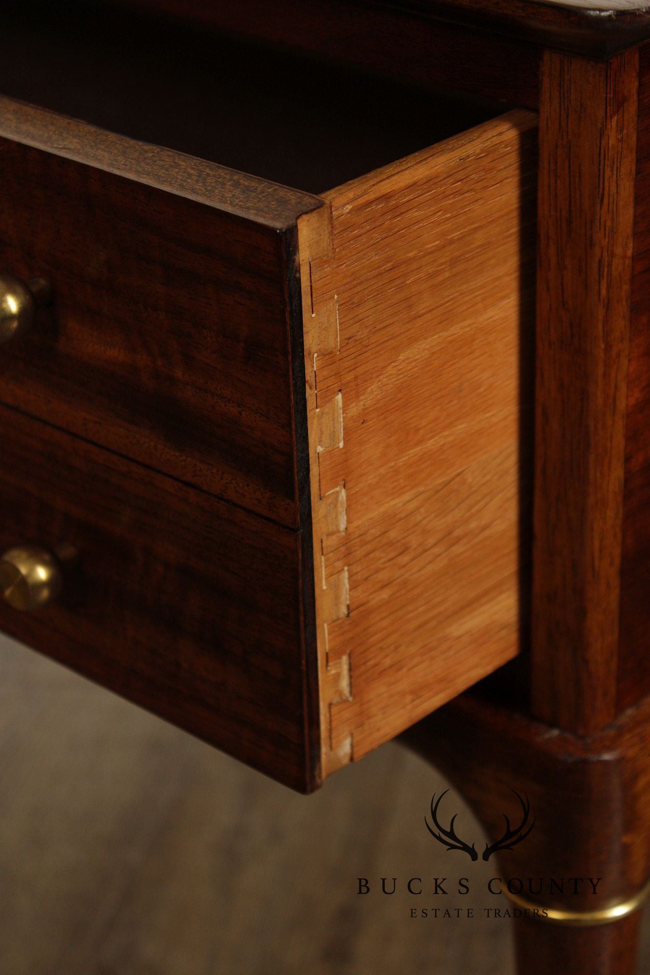 Lane Mid Century Modern Tile Top Walnut Coffee Table