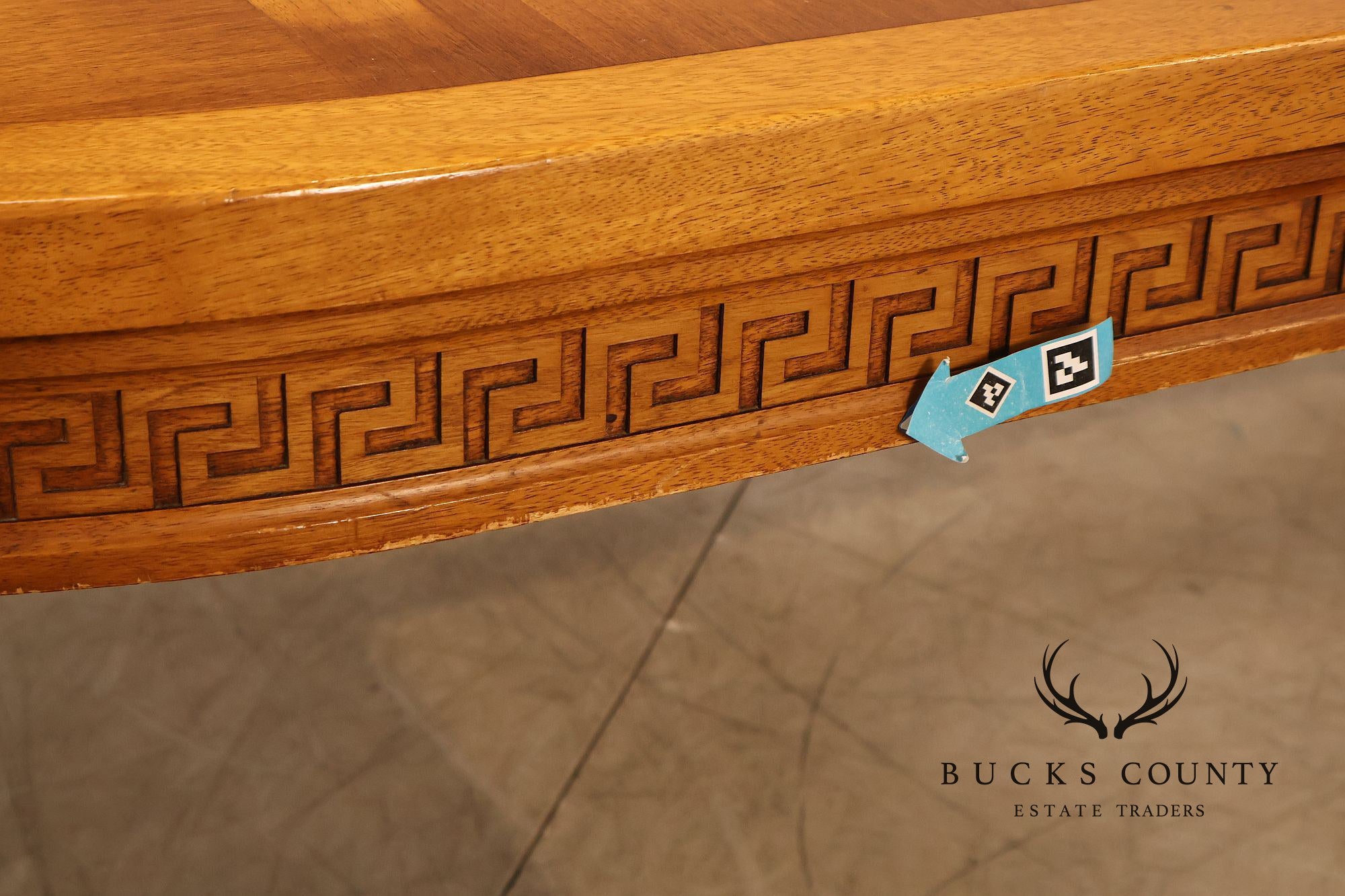 Daniel Jones Inc. Neoclassical Style Expandable Dining Table