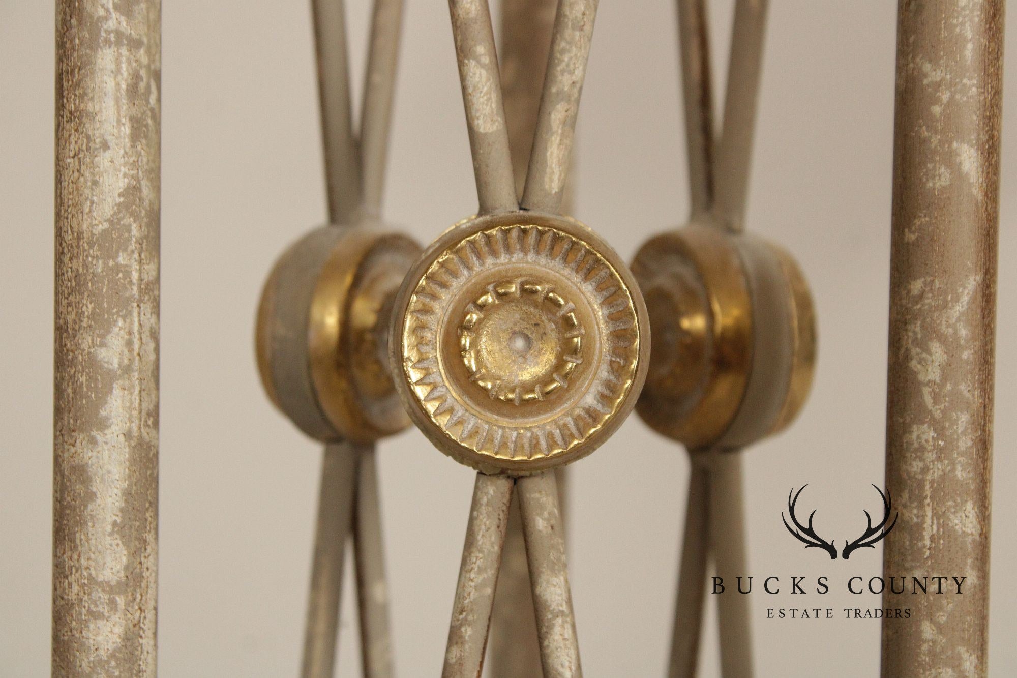 Neoclassical Style Pair of Travertine Table Lamps