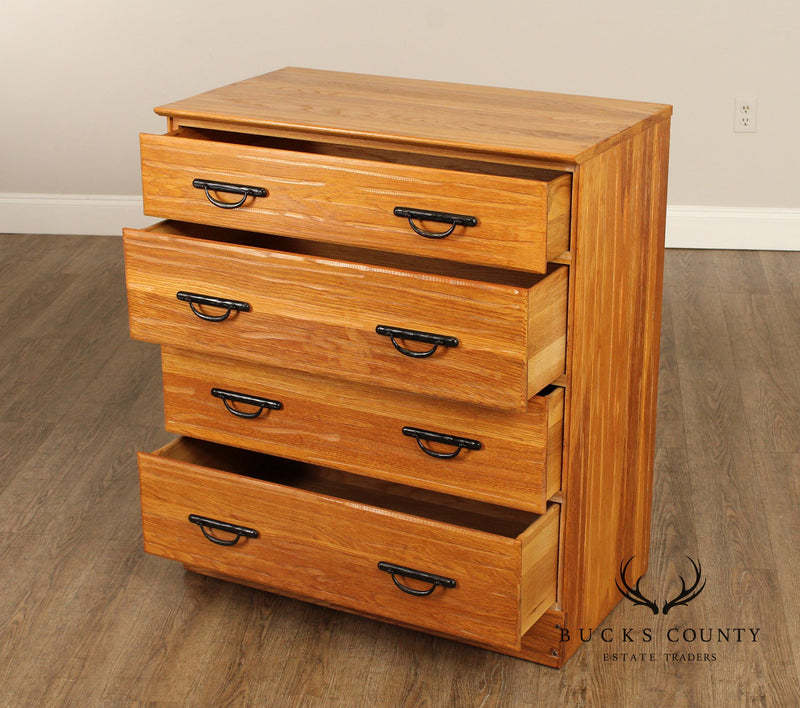 Brandt Ranch Oak Tall Chest of Drawers