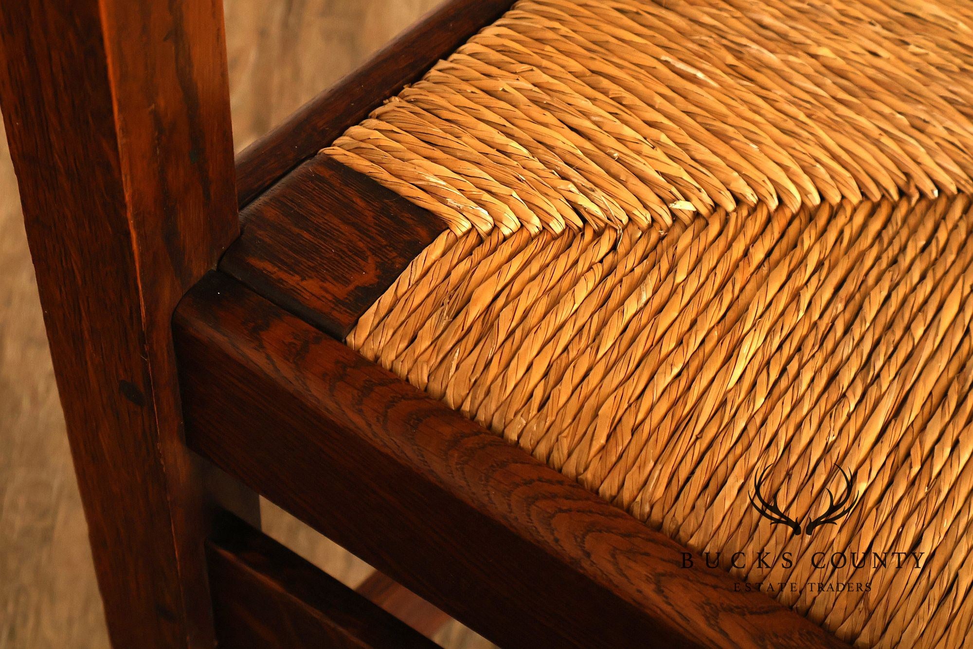 Limbert Antique Mission Oak Arts & Crafts Armchair