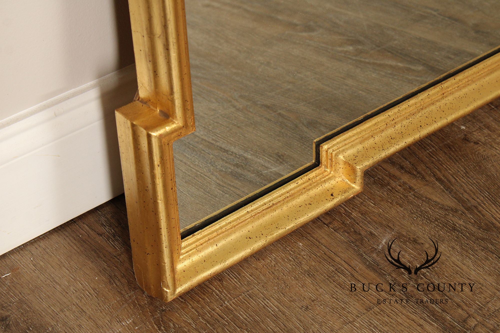 LaBarge Neoclassical Style Giltwood Wall or Mantel Mirror