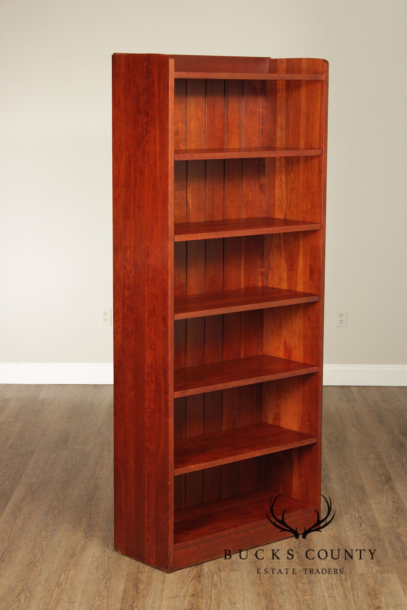 Stickley Mission Collection Cherry Open Bookcase