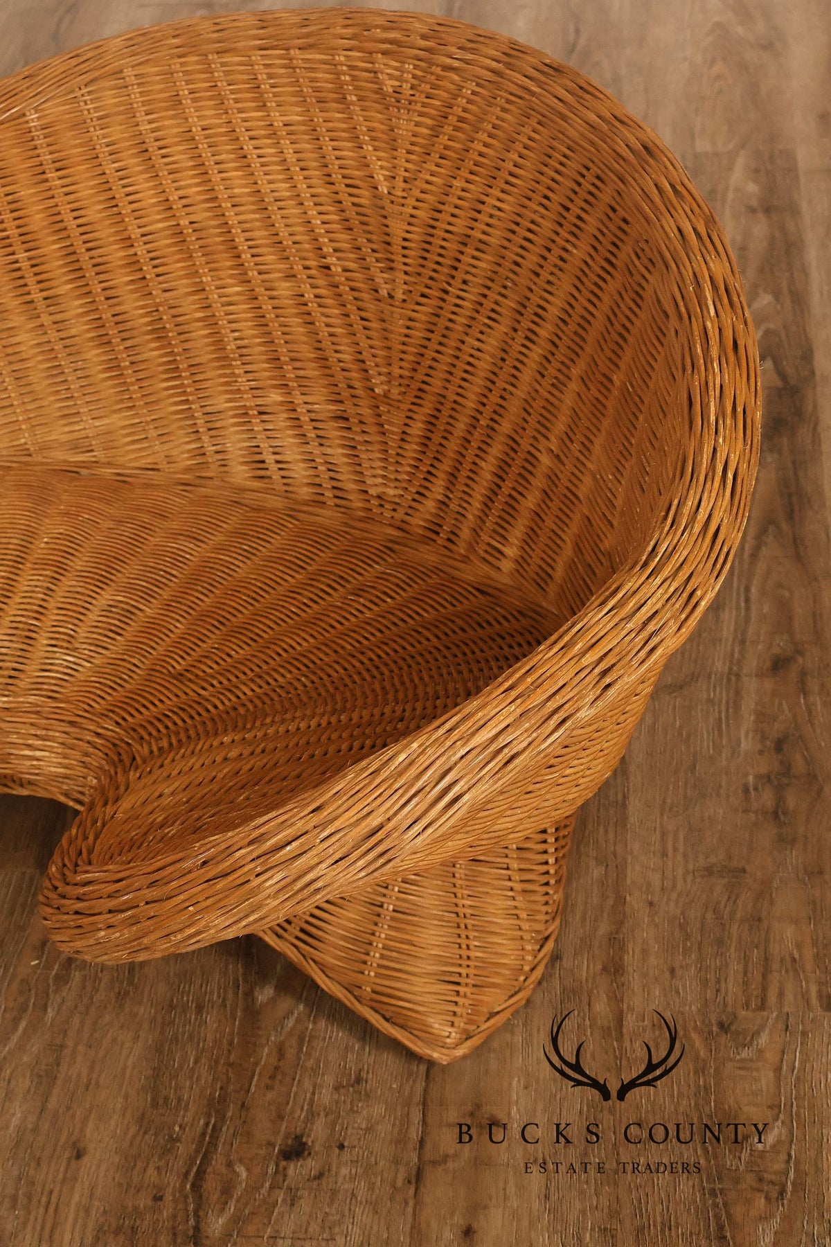 Boho Style Wicker Lotus Chair