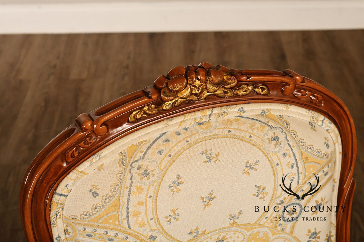 French Louis XV Style Set of Six Dining Chairs