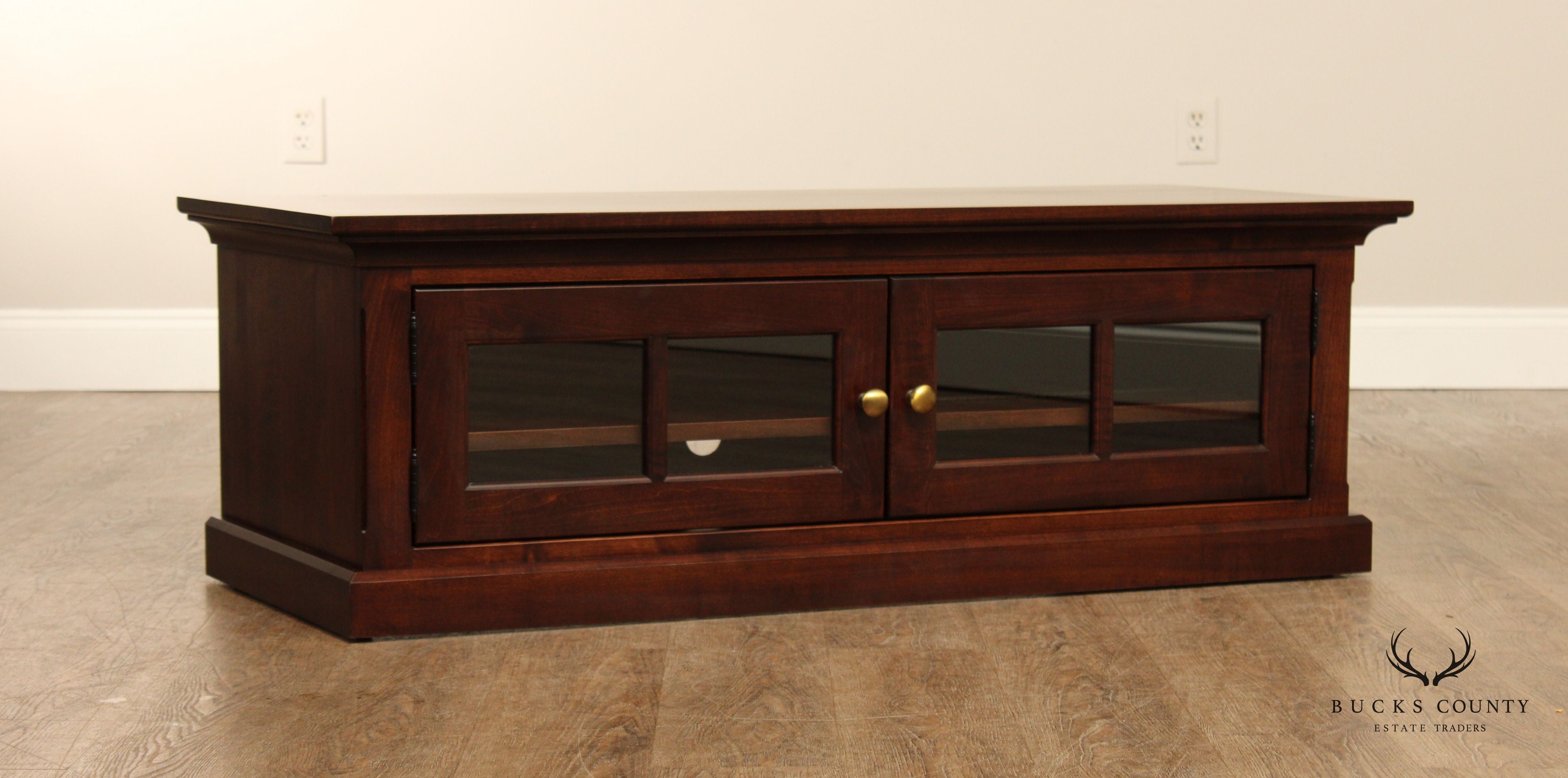 Traditional Style Media Console Cabinet